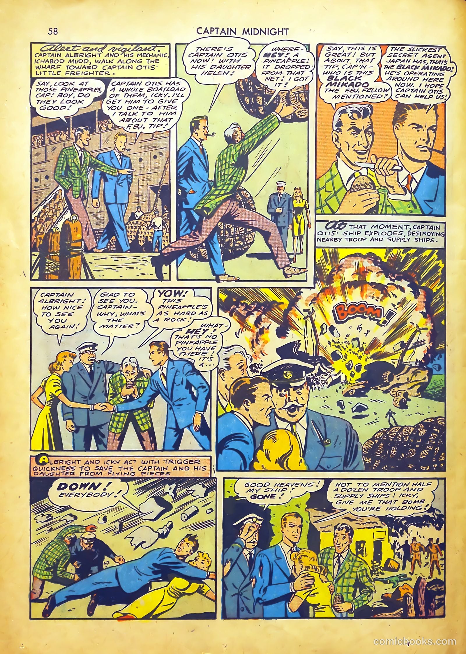 Captain Midnight #2 — page 58 of 68