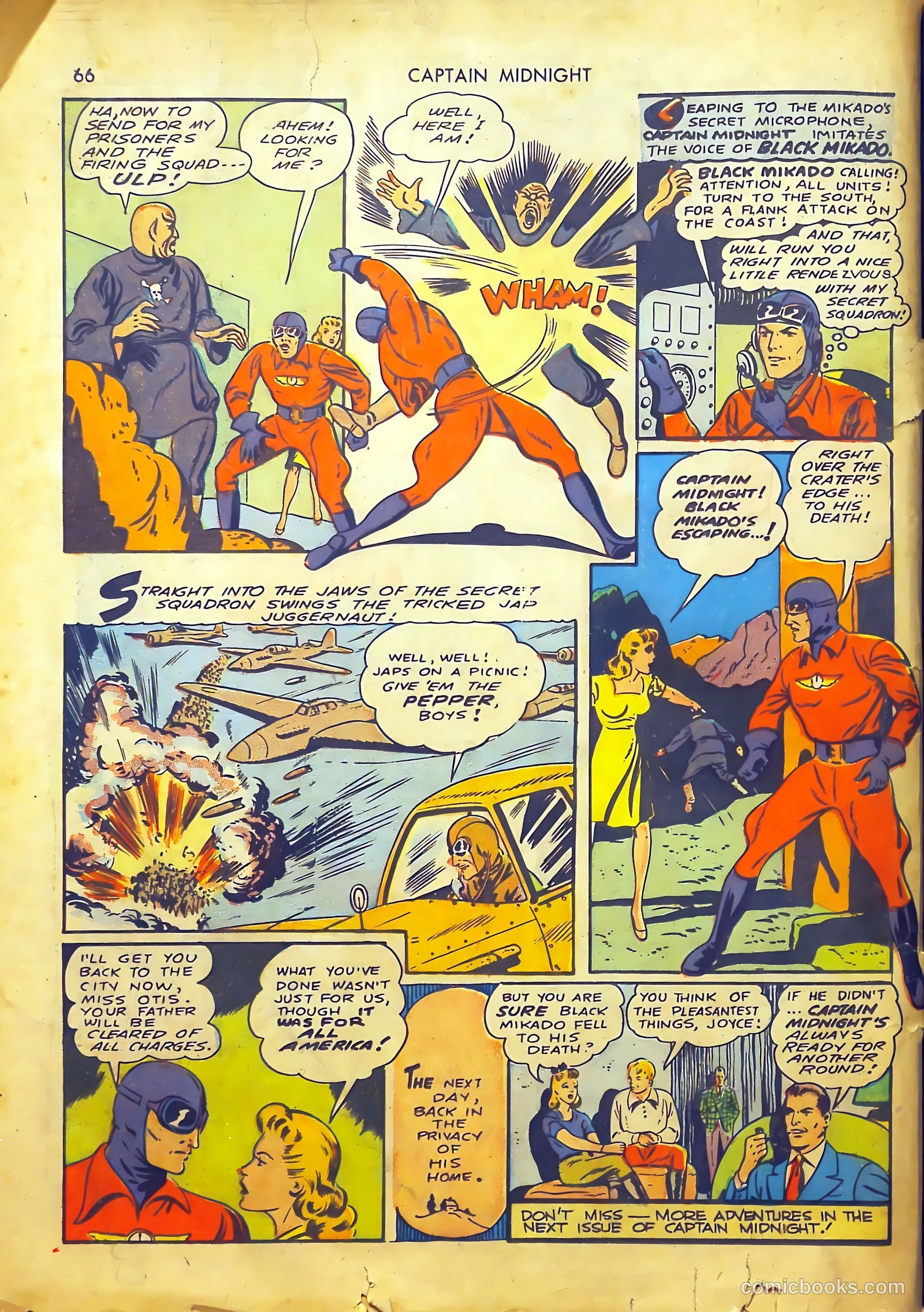 Captain Midnight #2 — page 66 of 68