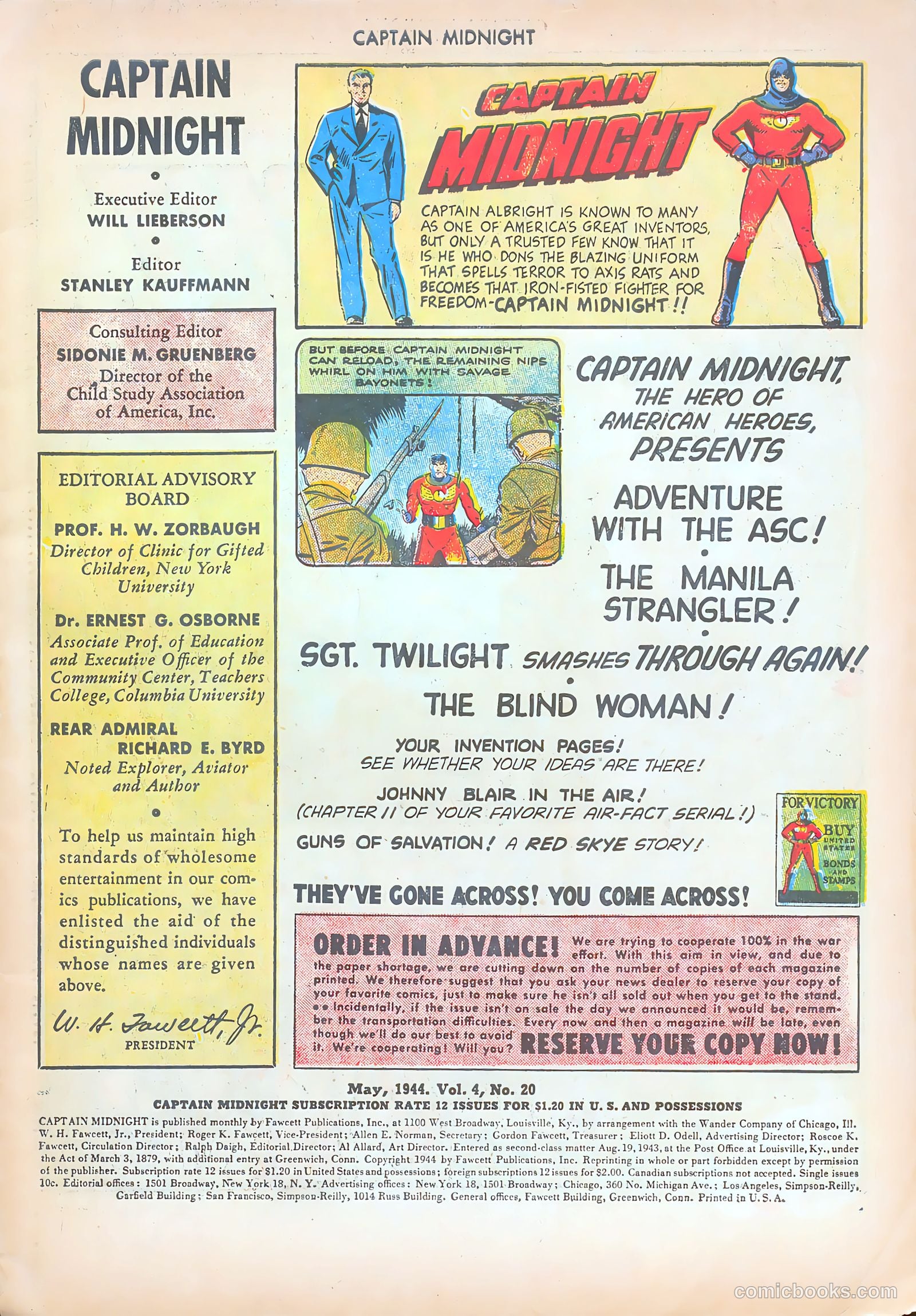Captain Midnight #20 — page 3 of 52
