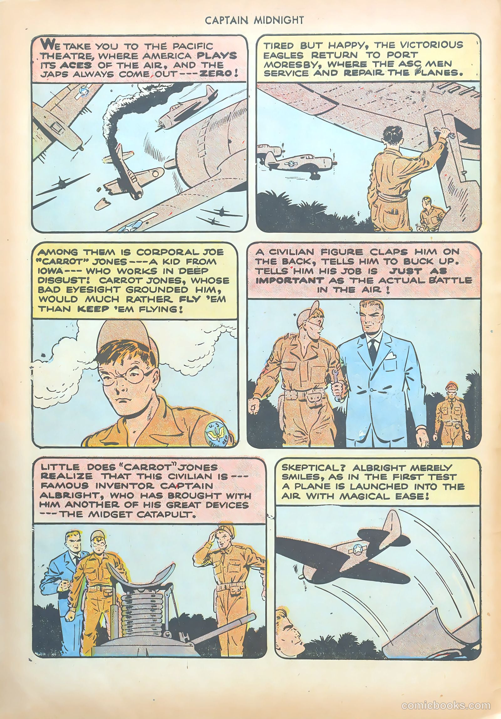 Captain Midnight #20 — page 6 of 52