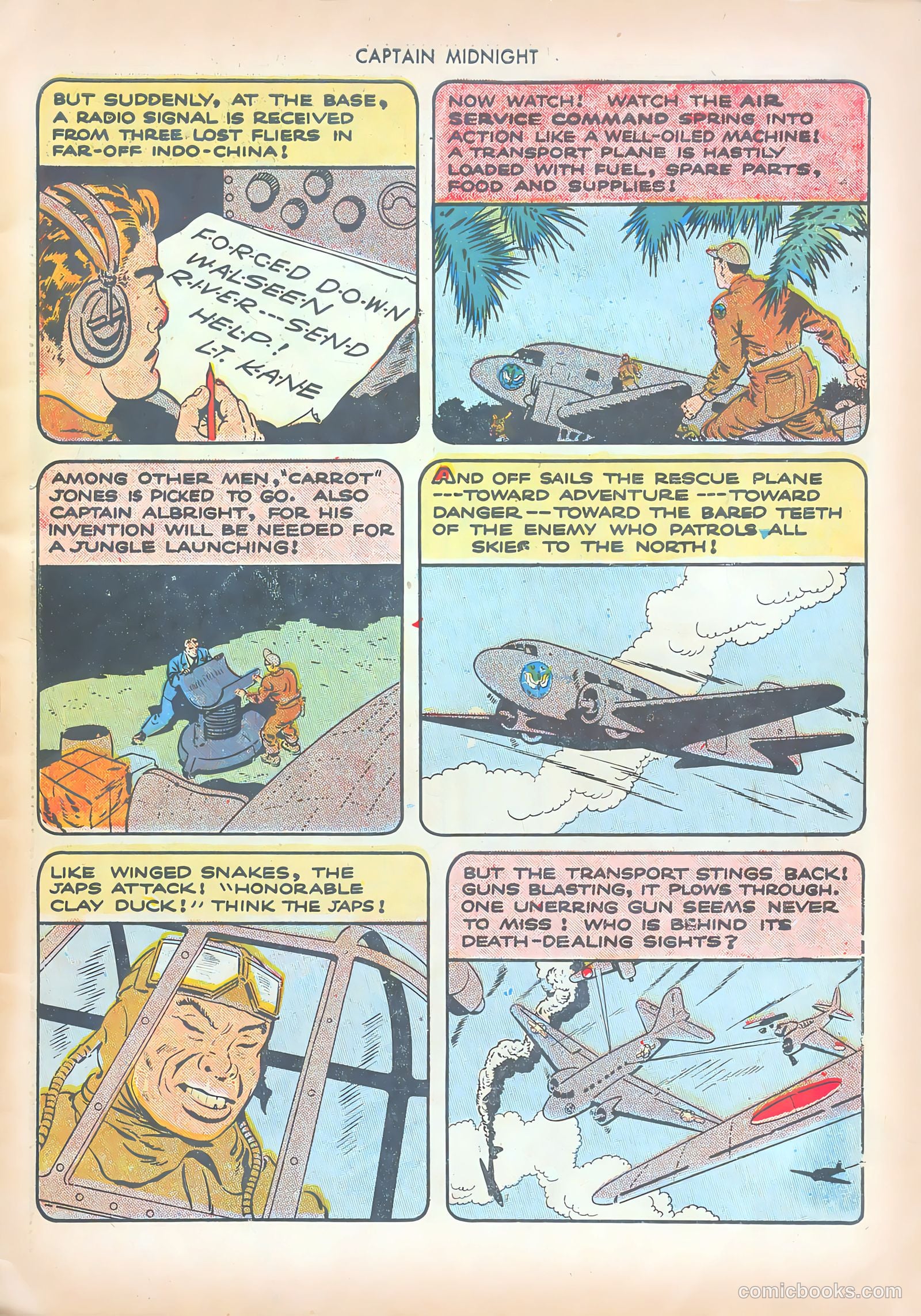 Captain Midnight #20 — page 7 of 52