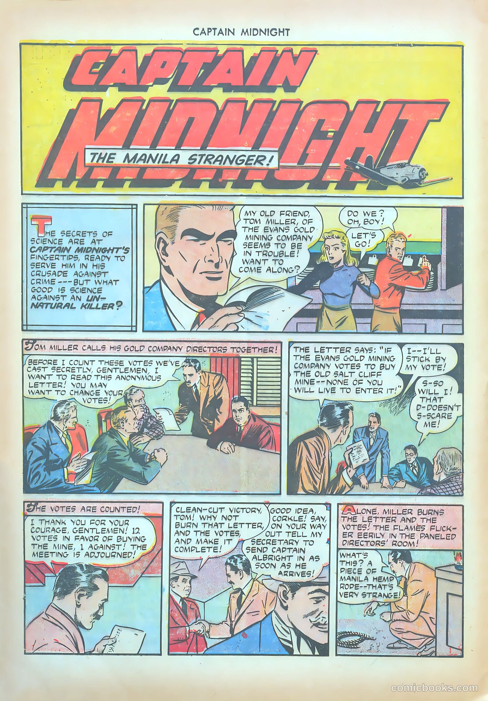 Captain Midnight #20 — page 16 of 52
