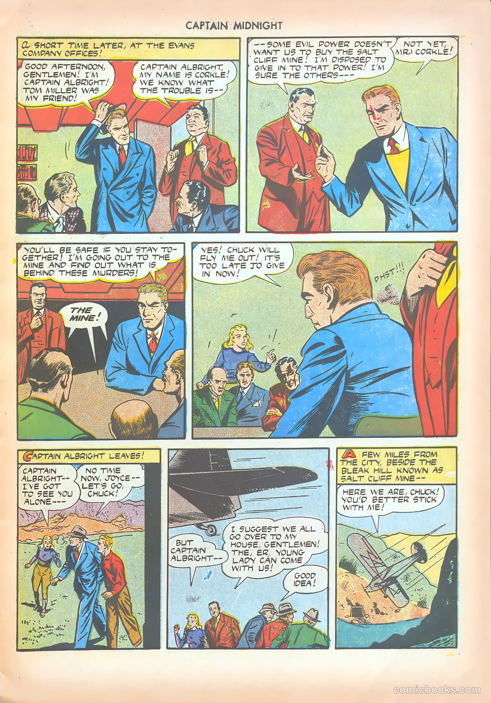 Captain Midnight #20 — page 19 of 52