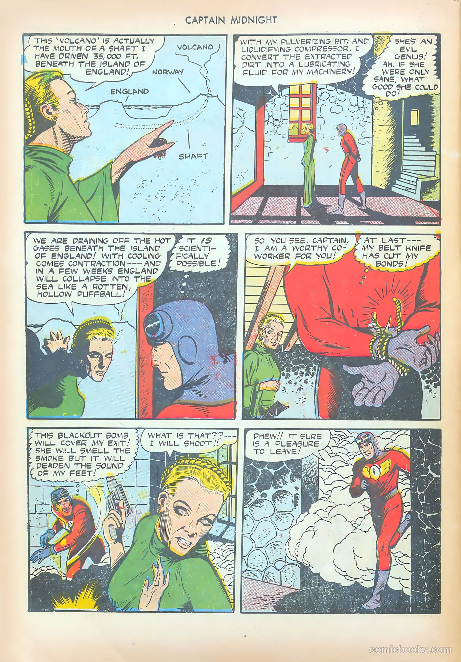 Captain Midnight #20 — page 46 of 52