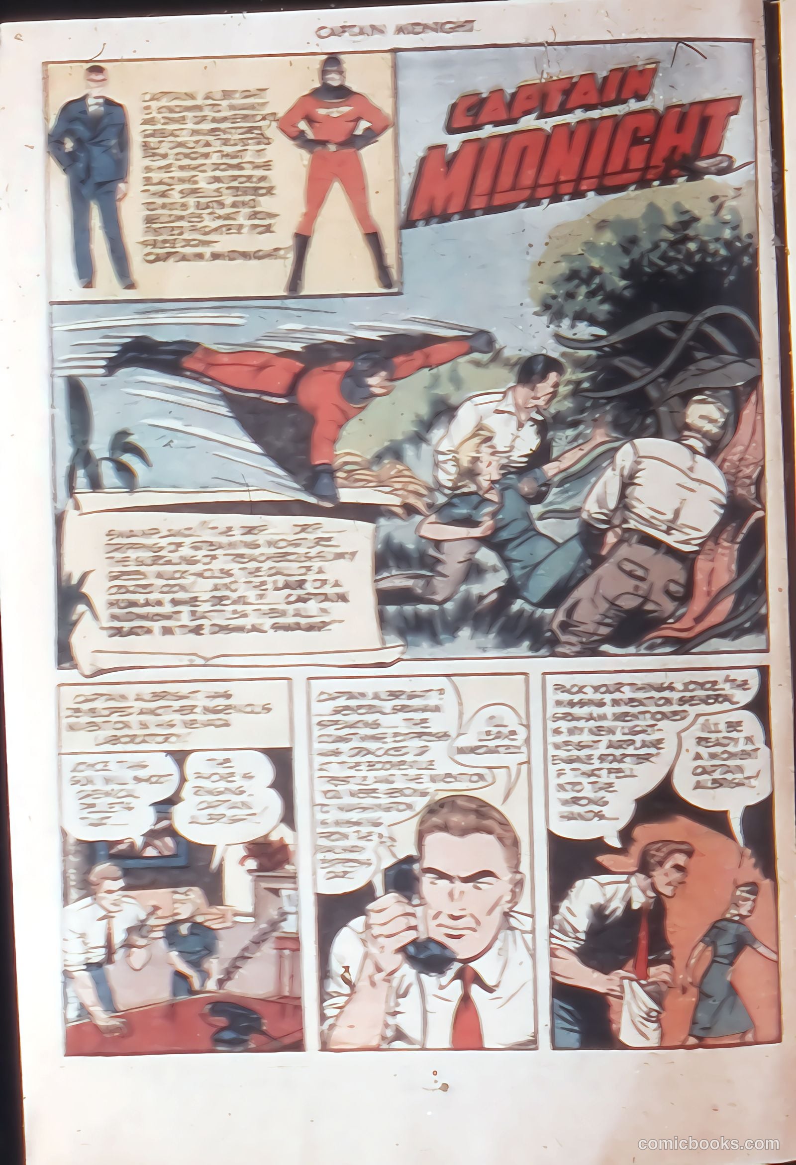 Captain Midnight #21 — page 4 of 36