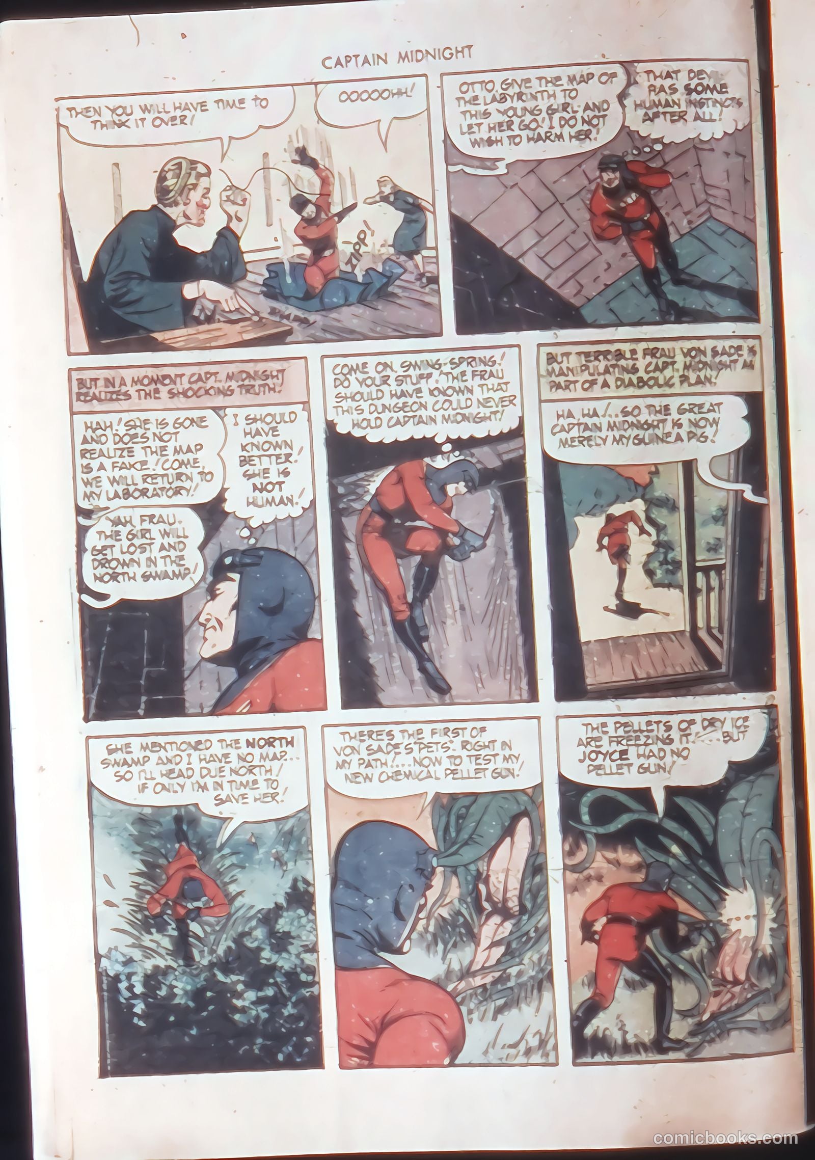 Captain Midnight #21 — page 8 of 36