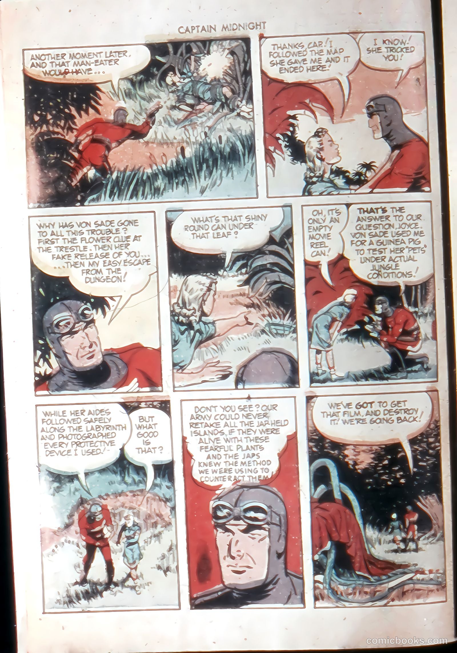 Captain Midnight #21 — page 10 of 36