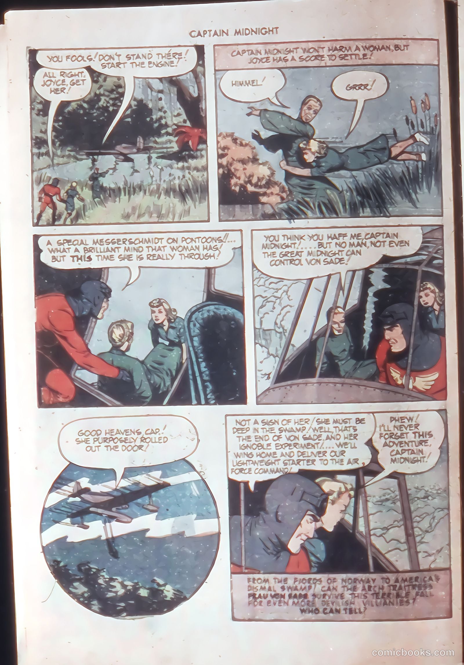 Captain Midnight #21 — page 12 of 36