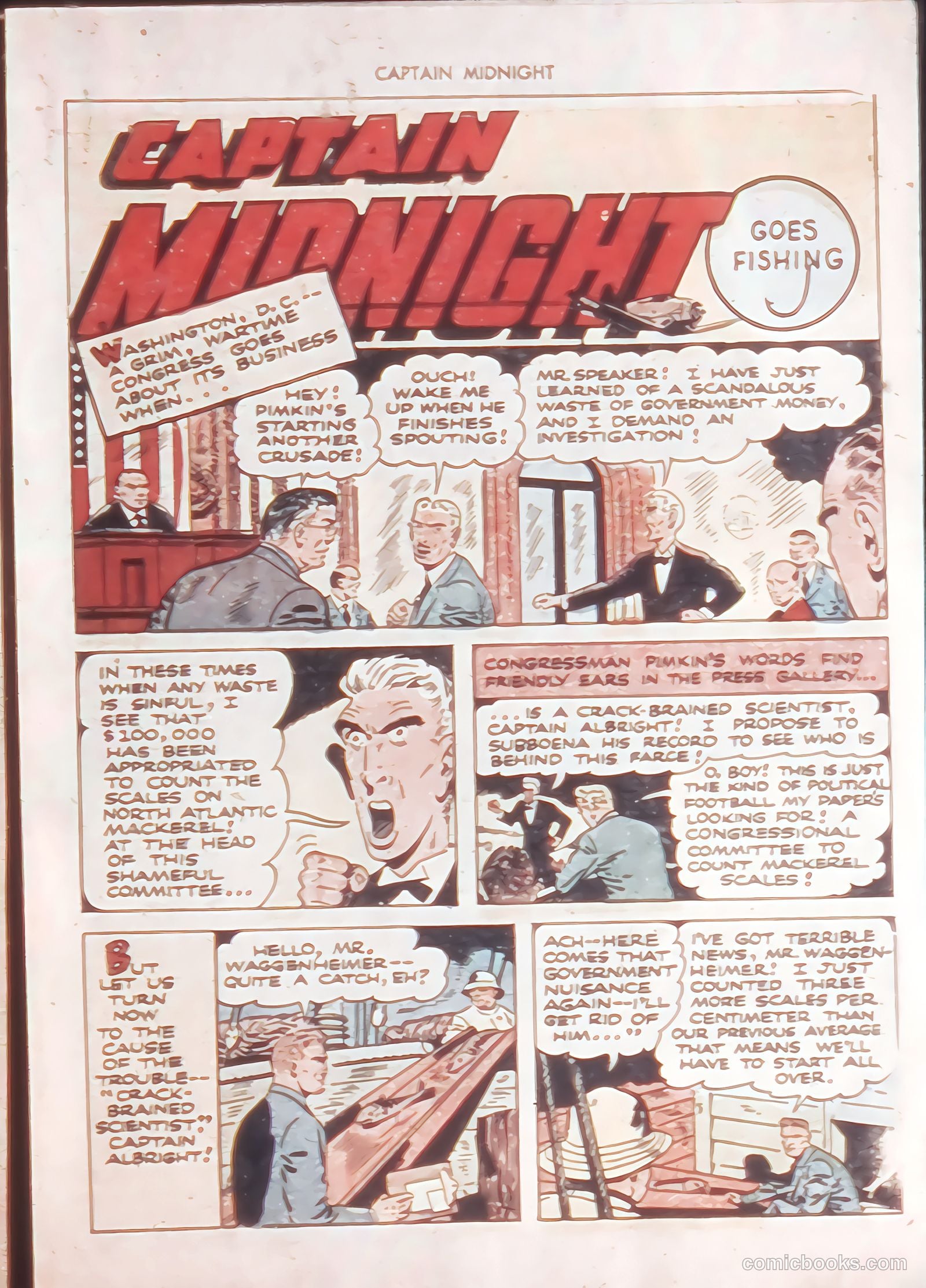 Captain Midnight #21 — page 15 of 36