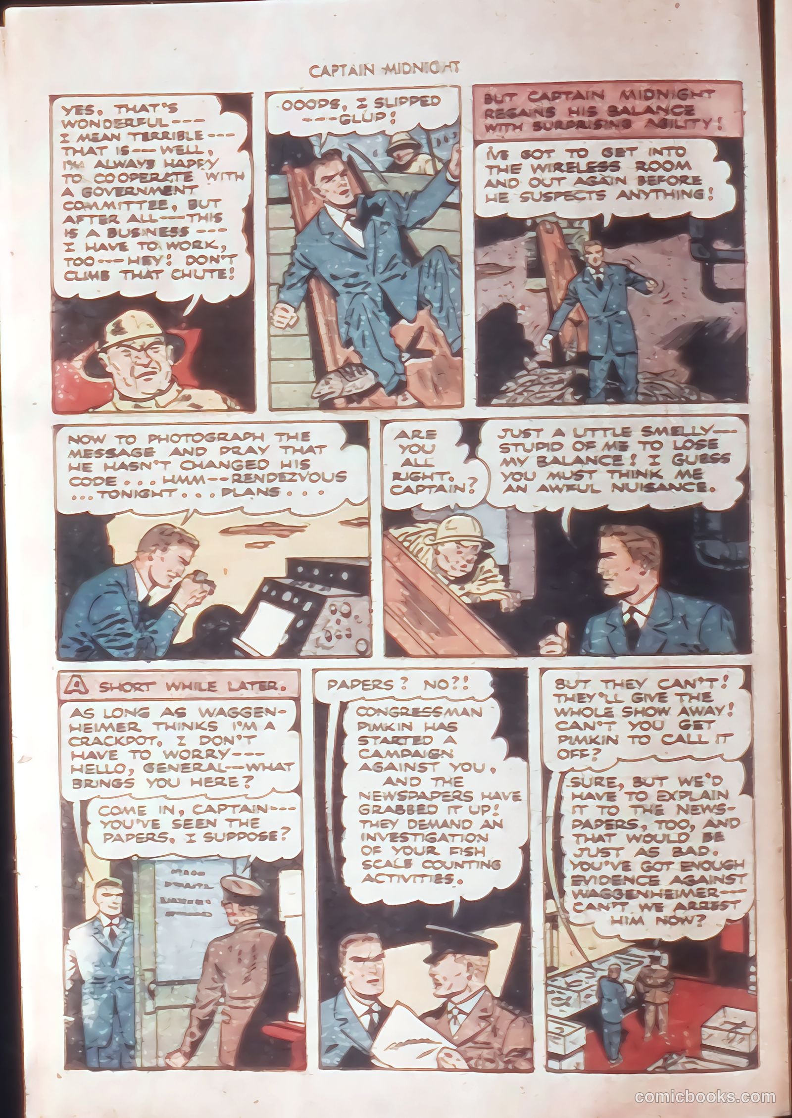 Captain Midnight #21 — page 16 of 36