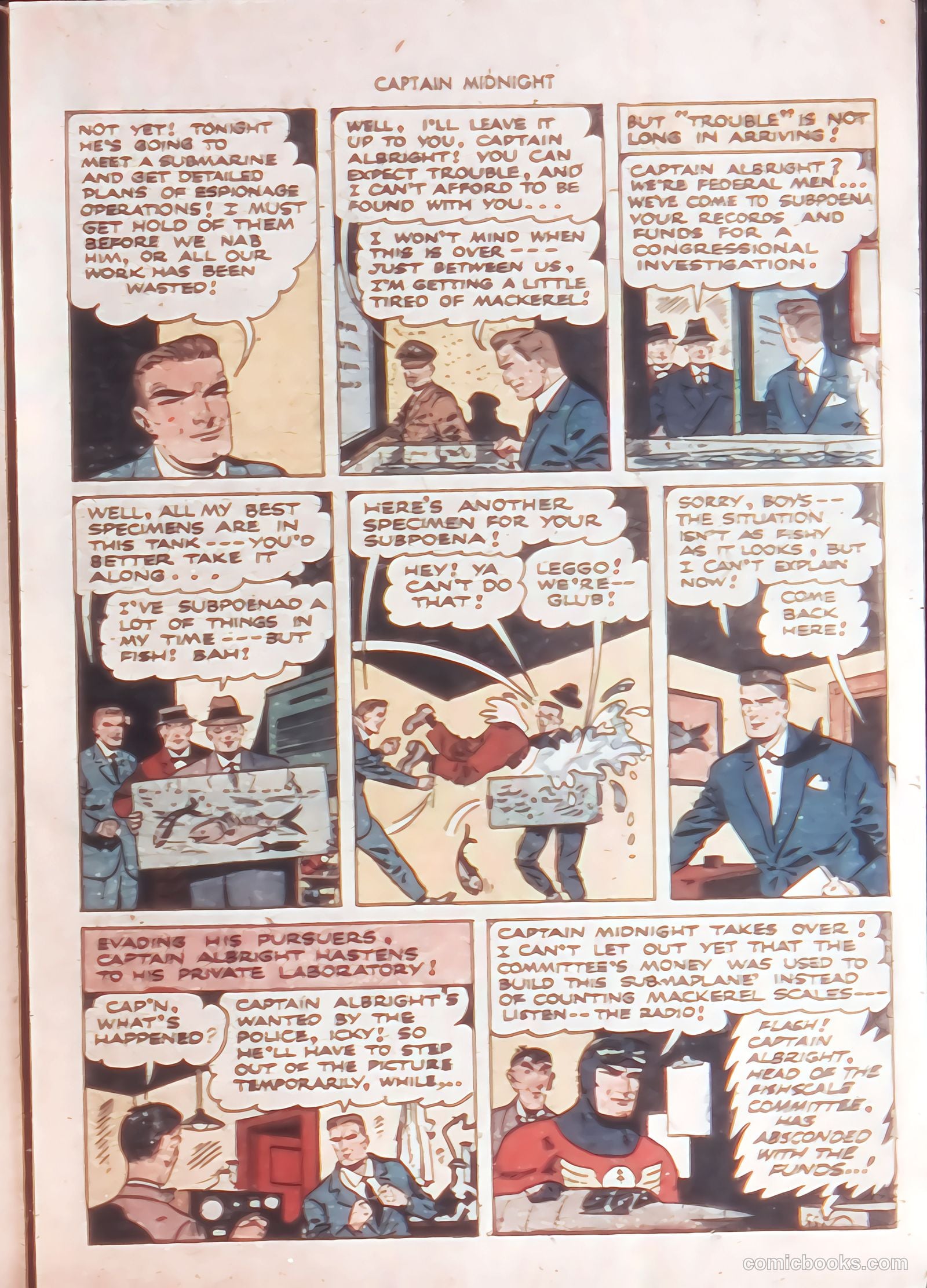 Captain Midnight #21 — page 17 of 36