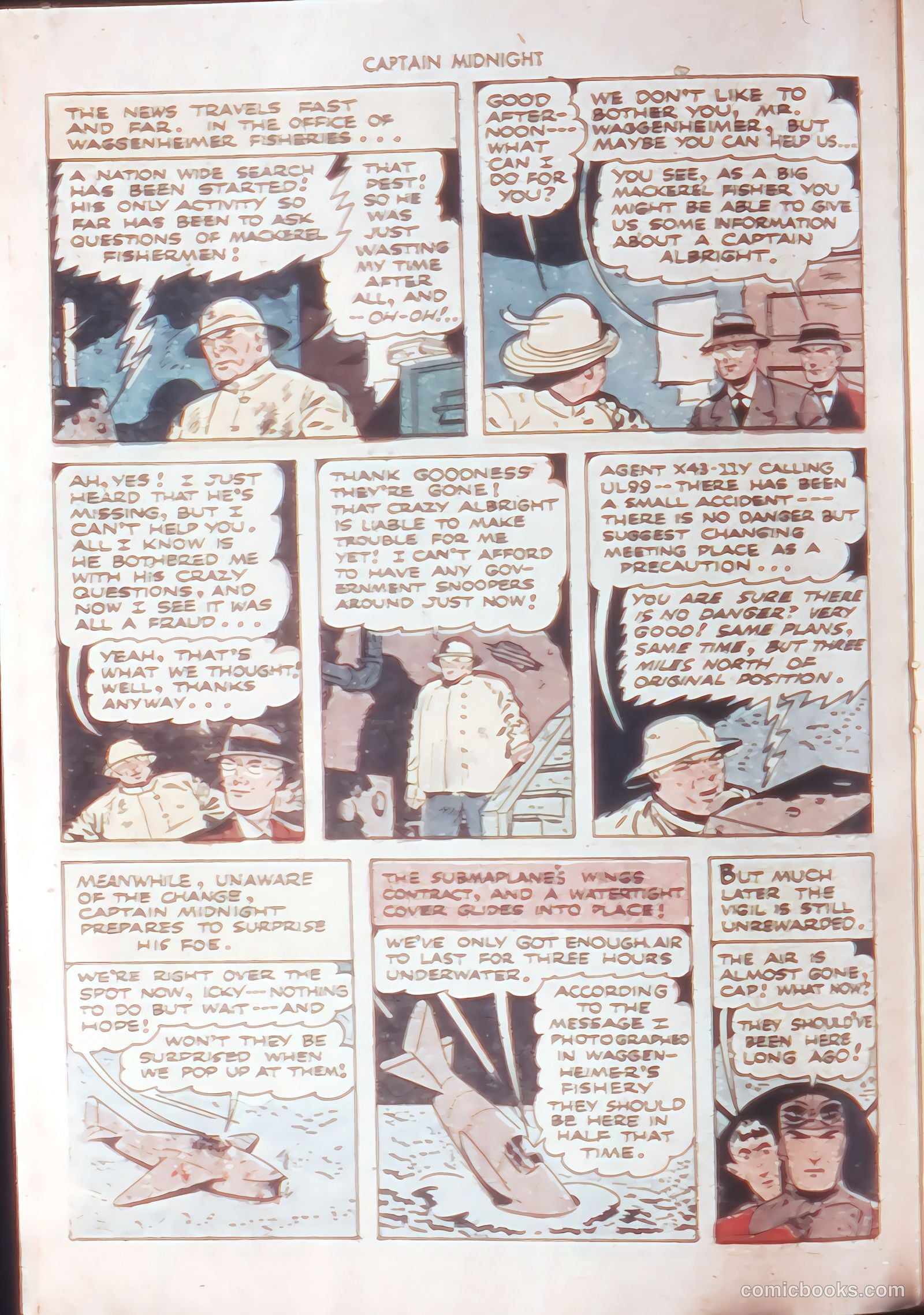Captain Midnight #21 — page 18 of 36