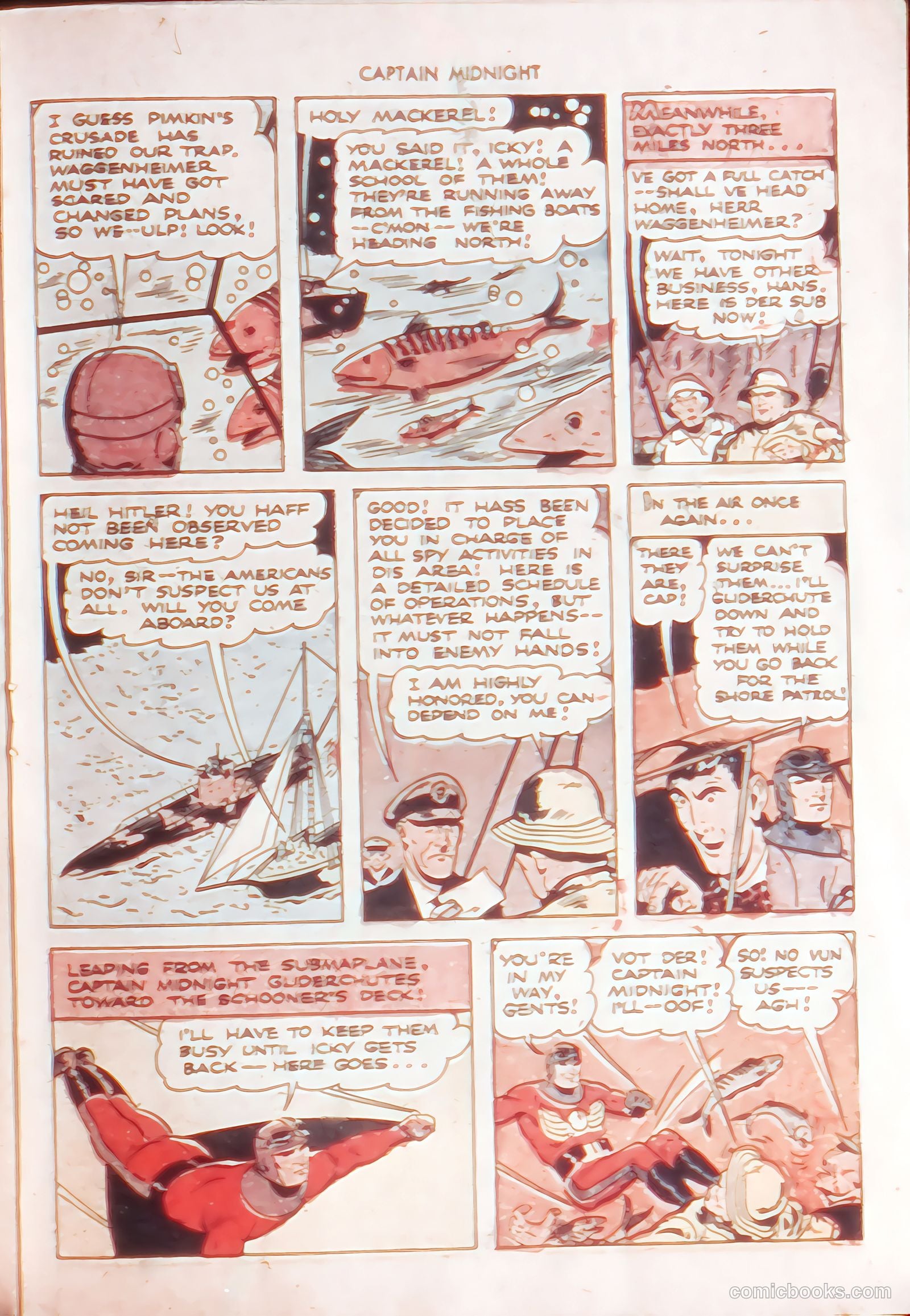 Captain Midnight #21 — page 19 of 36
