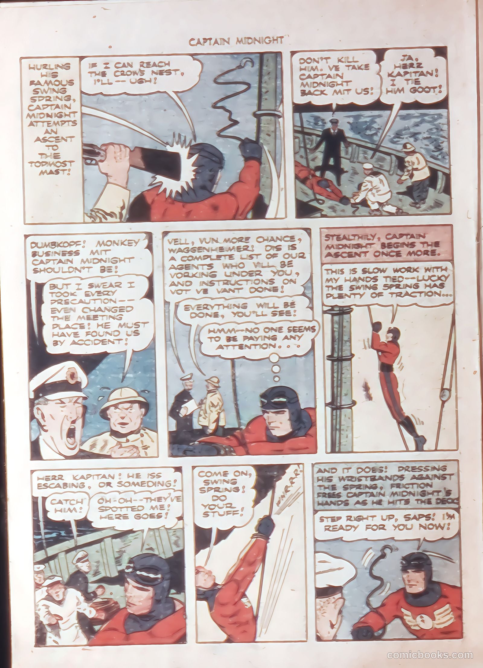 Captain Midnight #21 — page 20 of 36