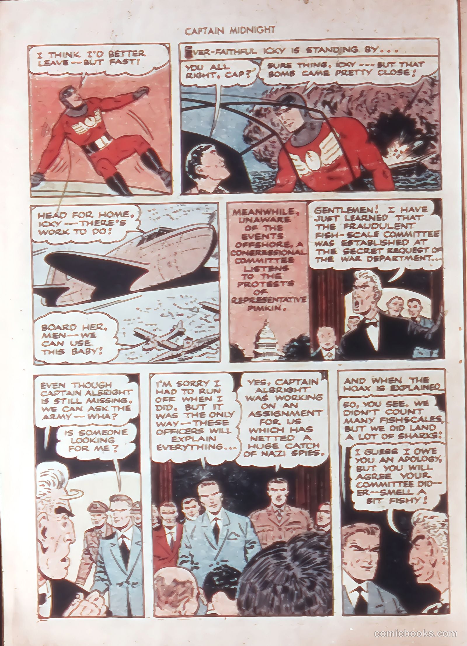 Captain Midnight #21 — page 22 of 36