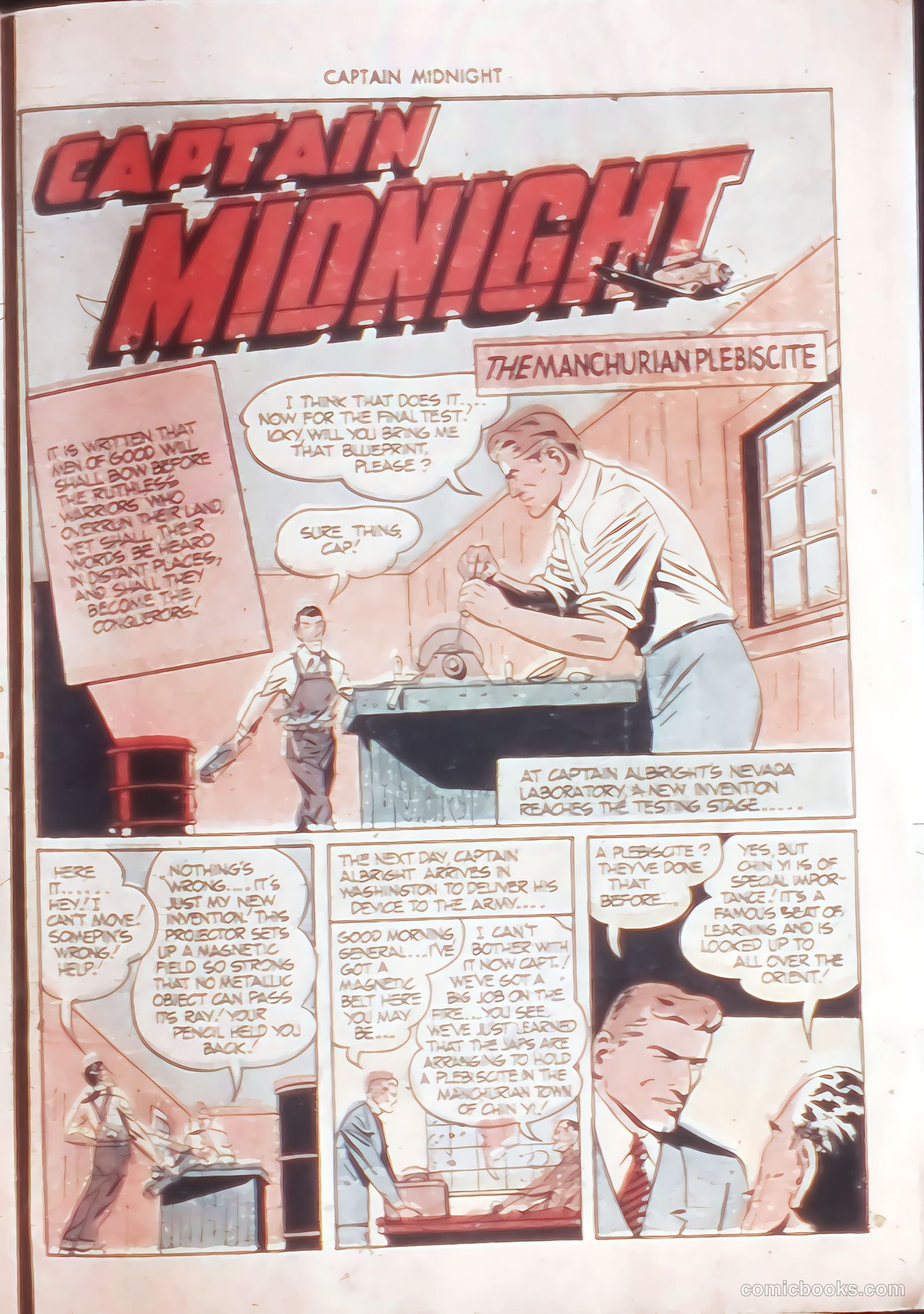 Captain Midnight #21 — page 27 of 36