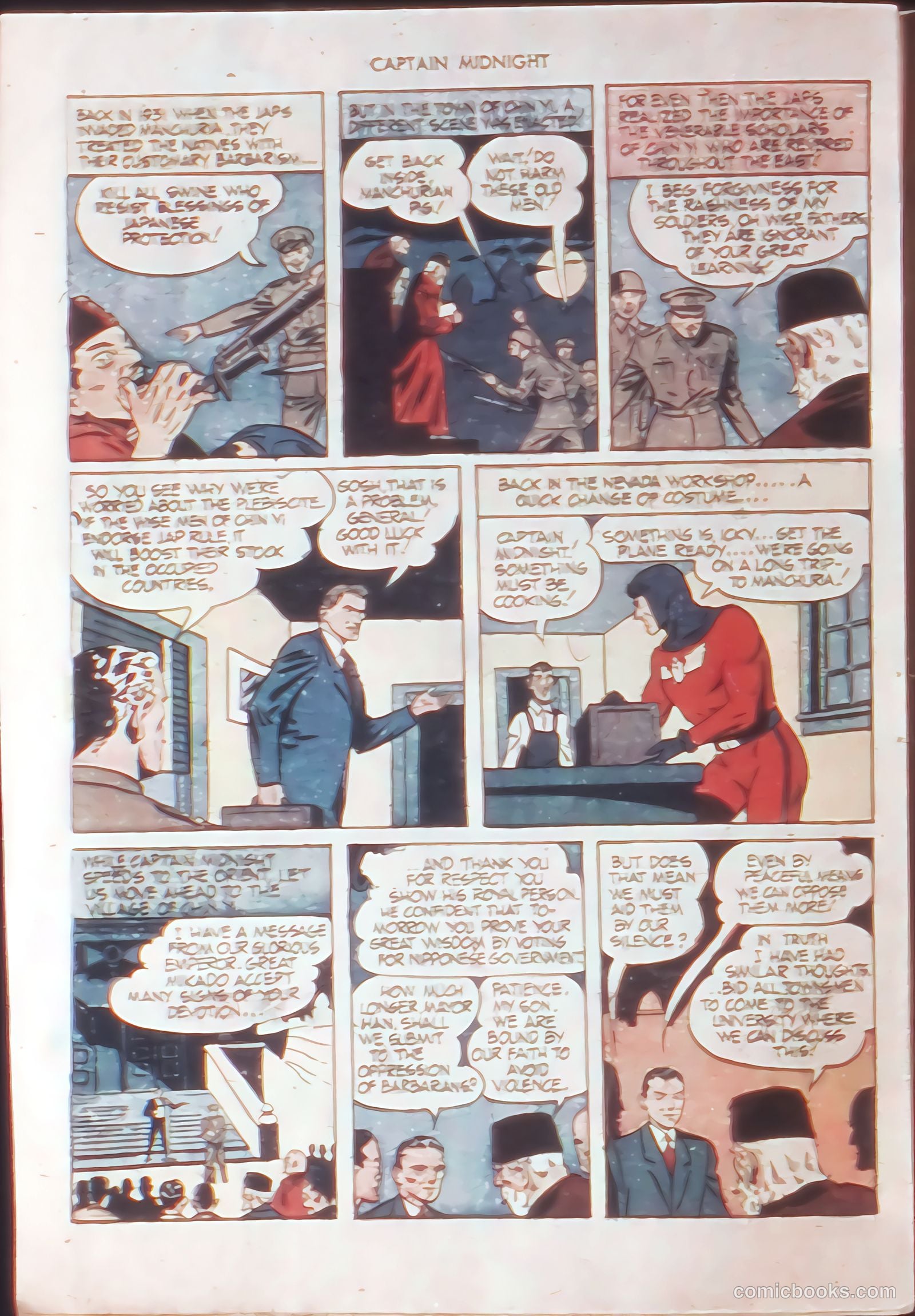 Captain Midnight #21 — page 28 of 36