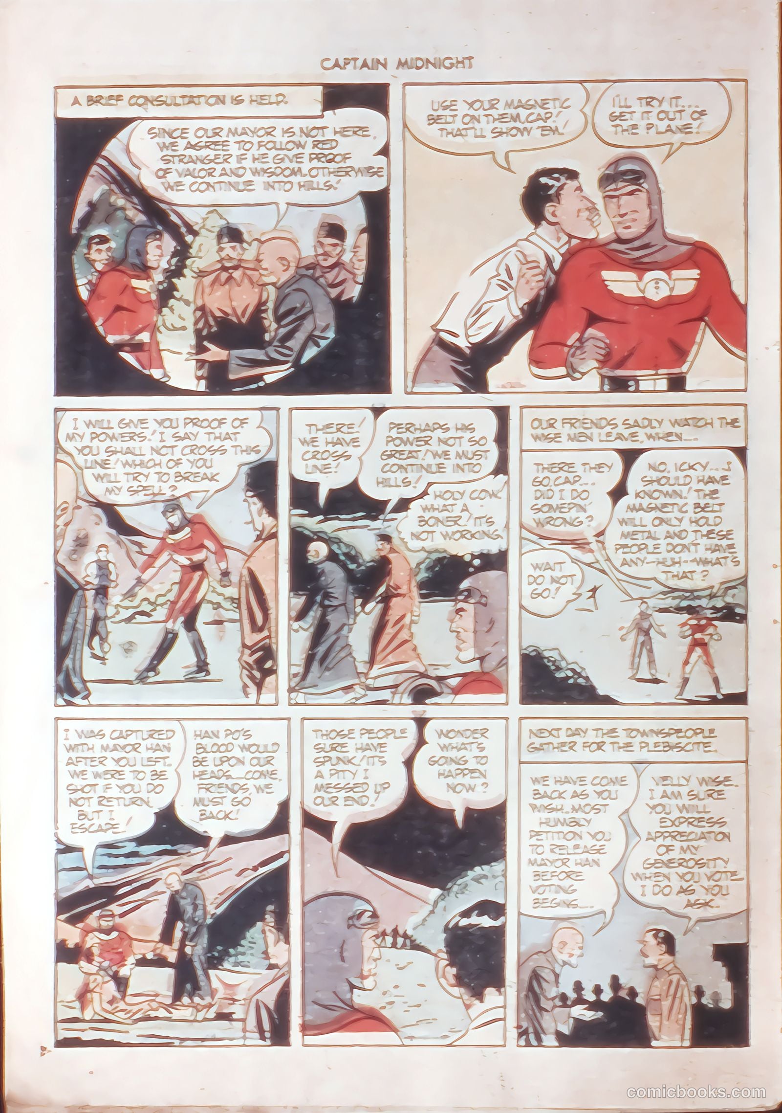Captain Midnight #21 — page 30 of 36