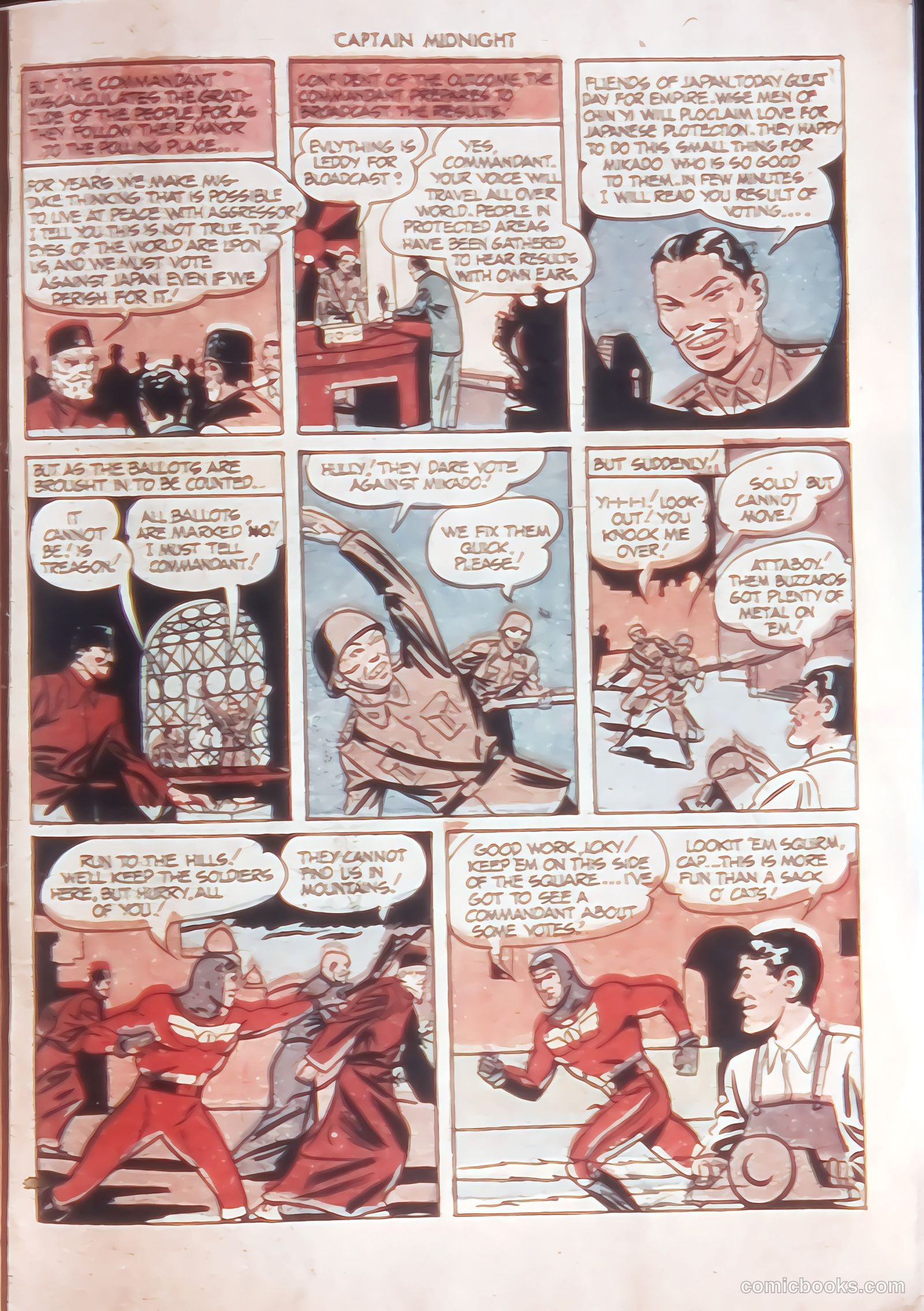 Captain Midnight #21 — page 31 of 36
