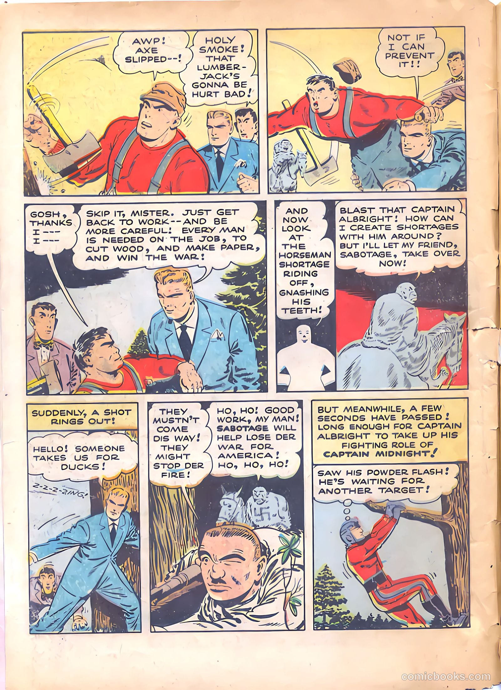 Captain Midnight #22 — page 6 of 36