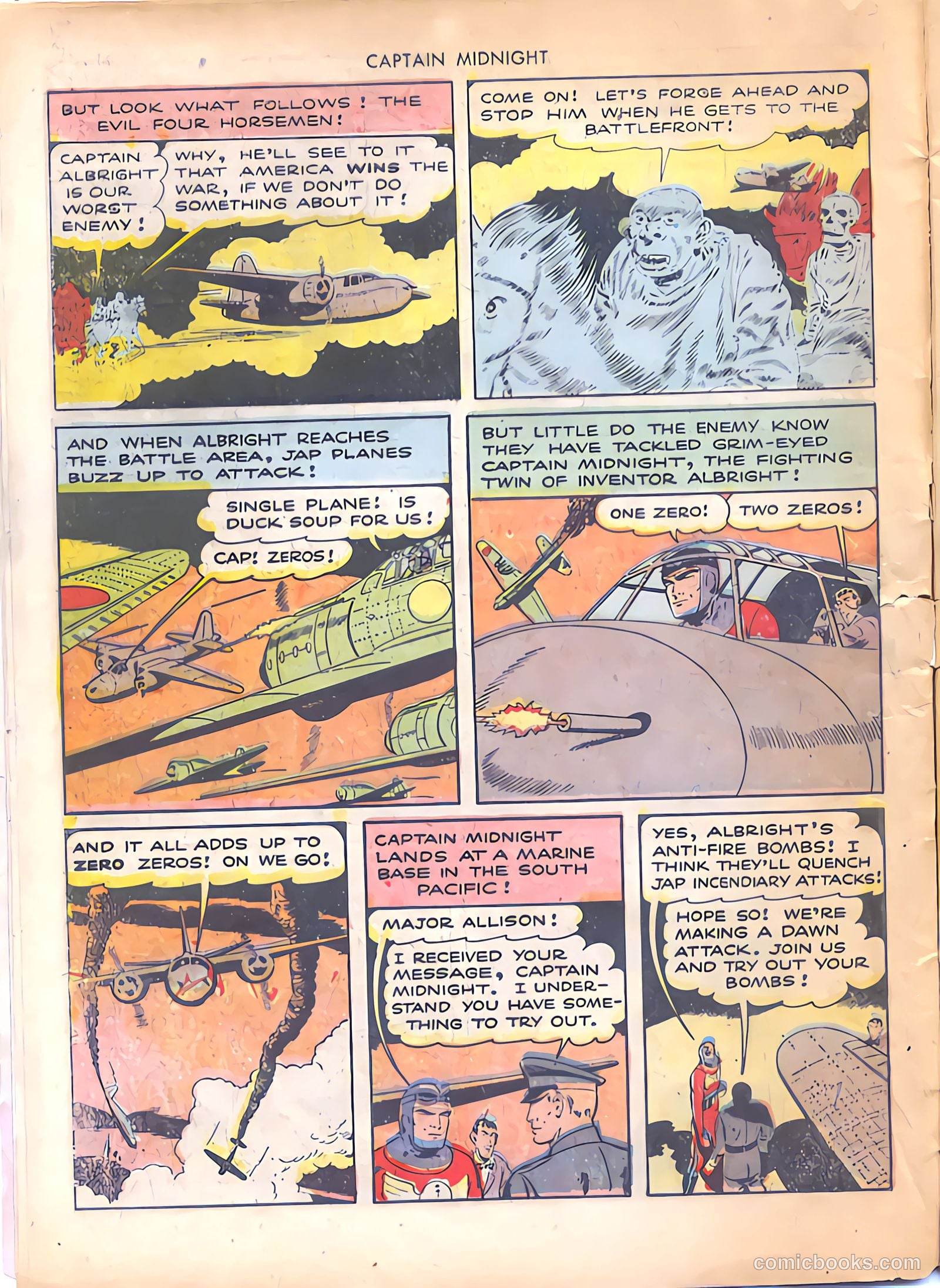 Captain Midnight #22 — page 10 of 36