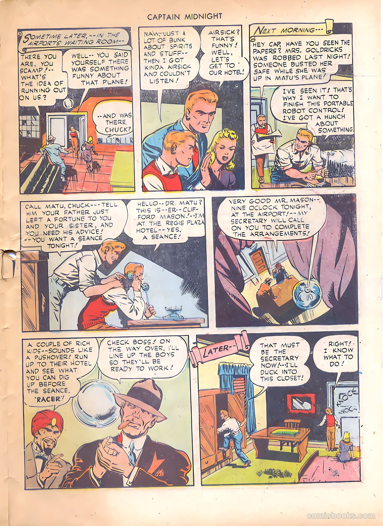 Captain Midnight #22 — page 19 of 36