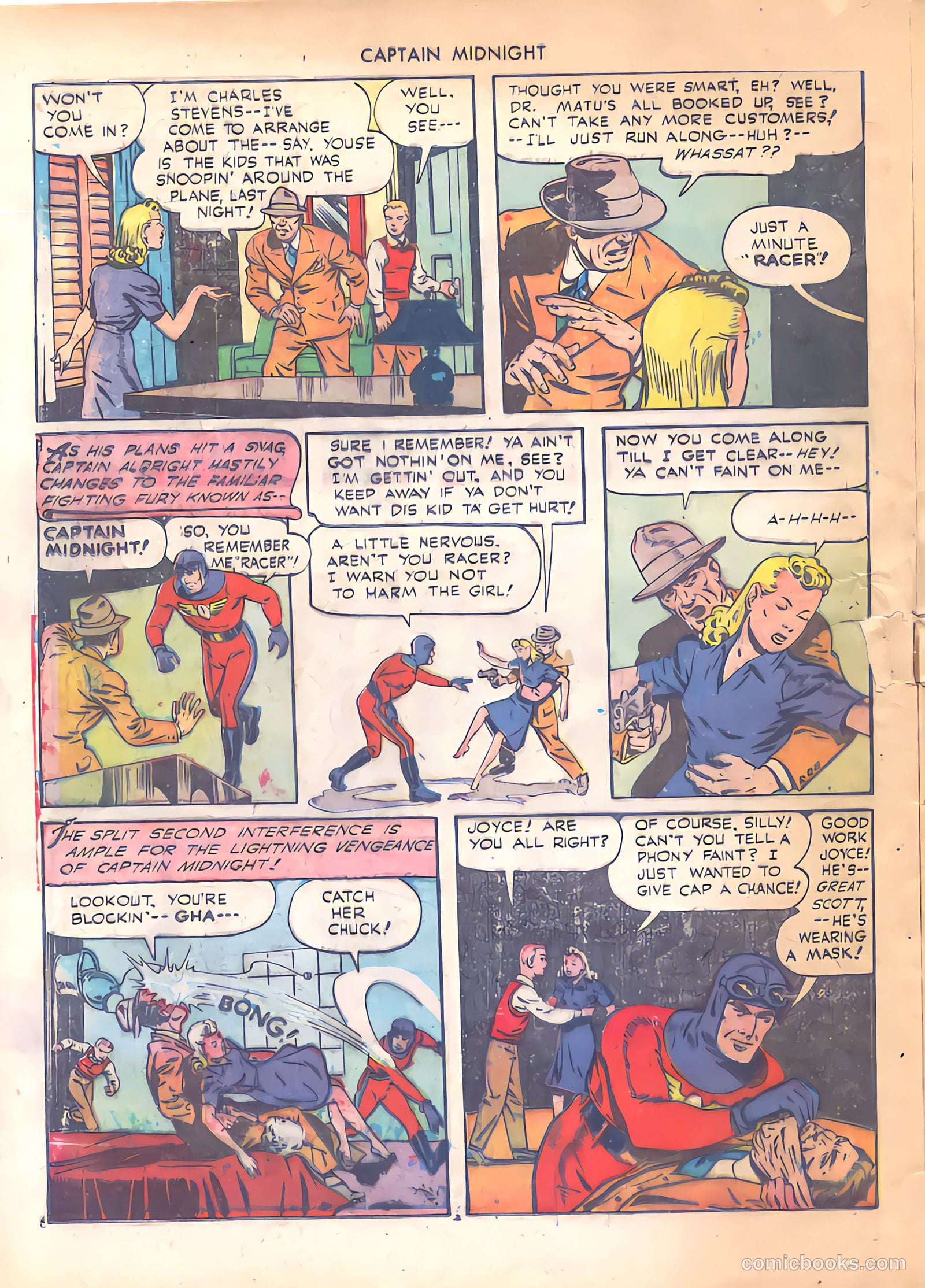 Captain Midnight #22 — page 20 of 36