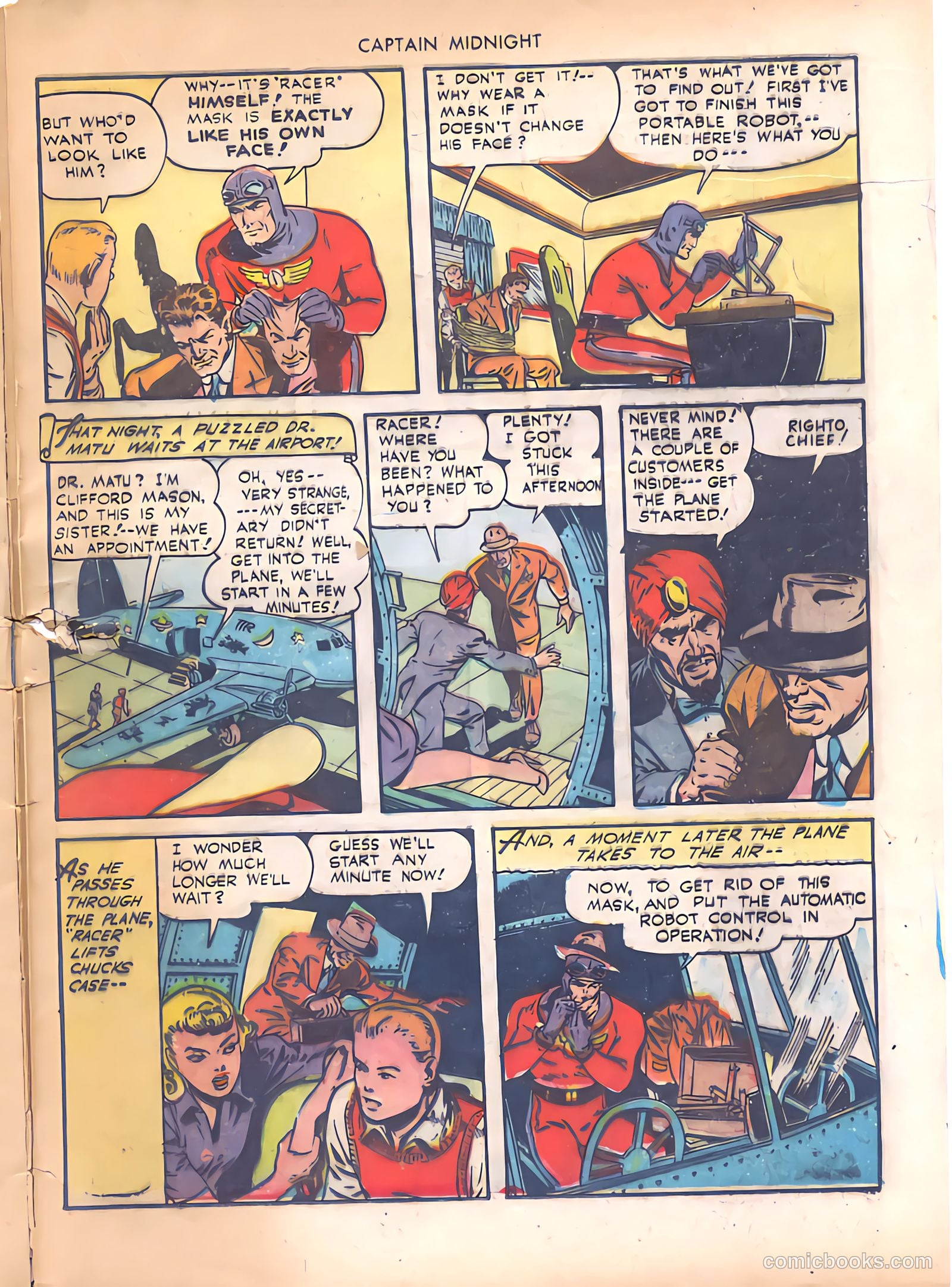 Captain Midnight #22 — page 21 of 36