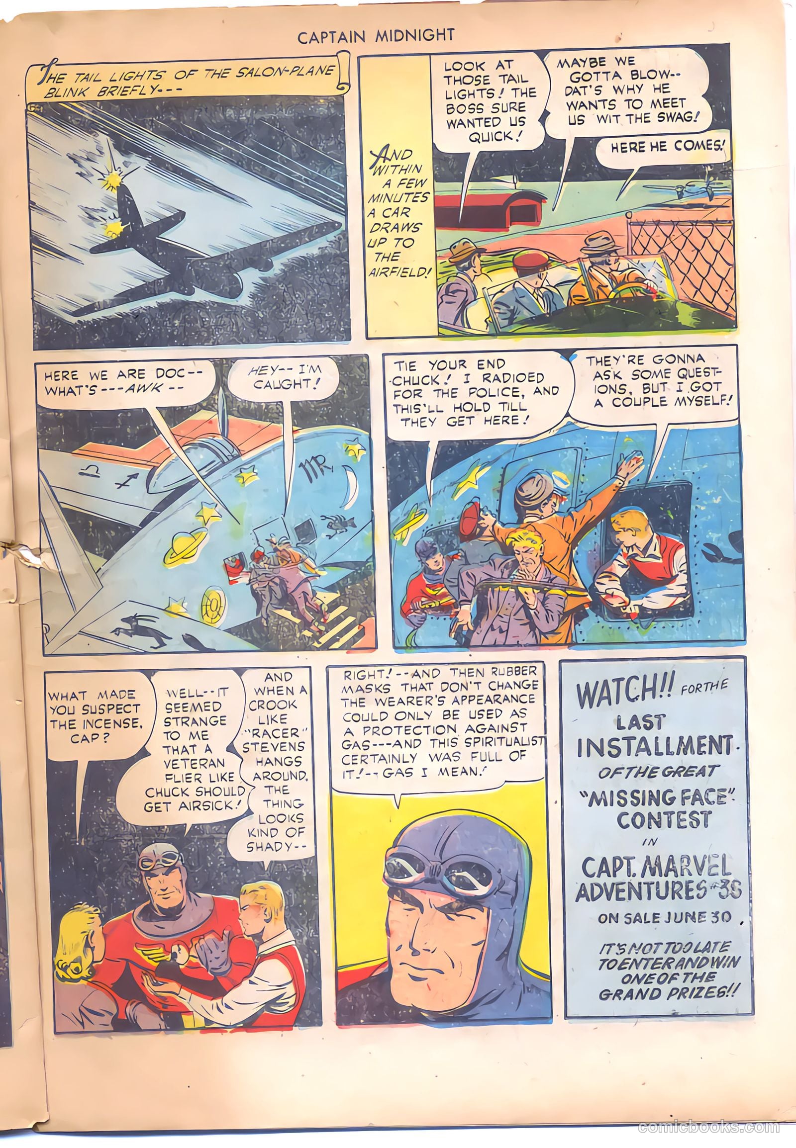 Captain Midnight #22 — page 23 of 36