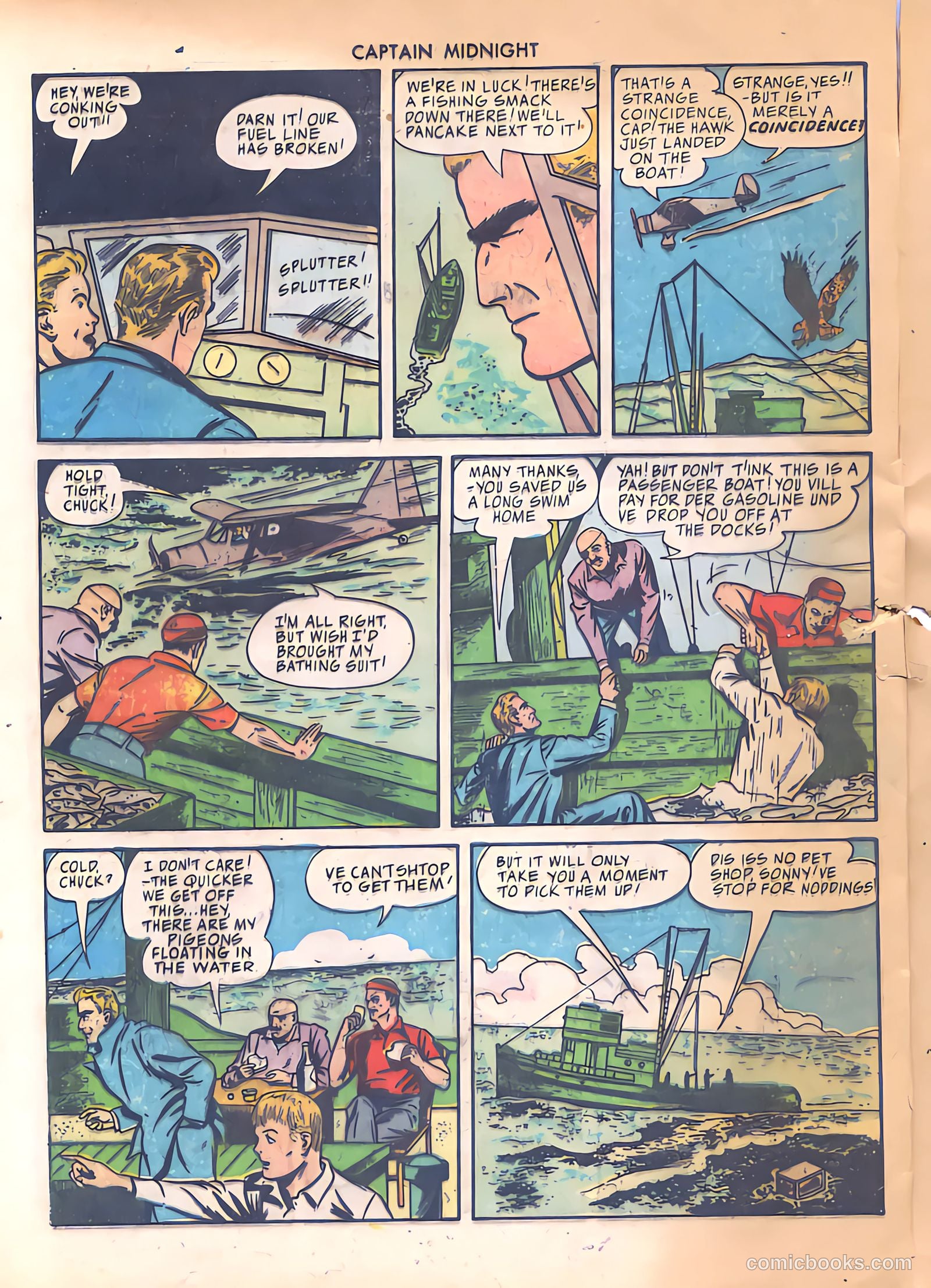 Captain Midnight #22 — page 28 of 36
