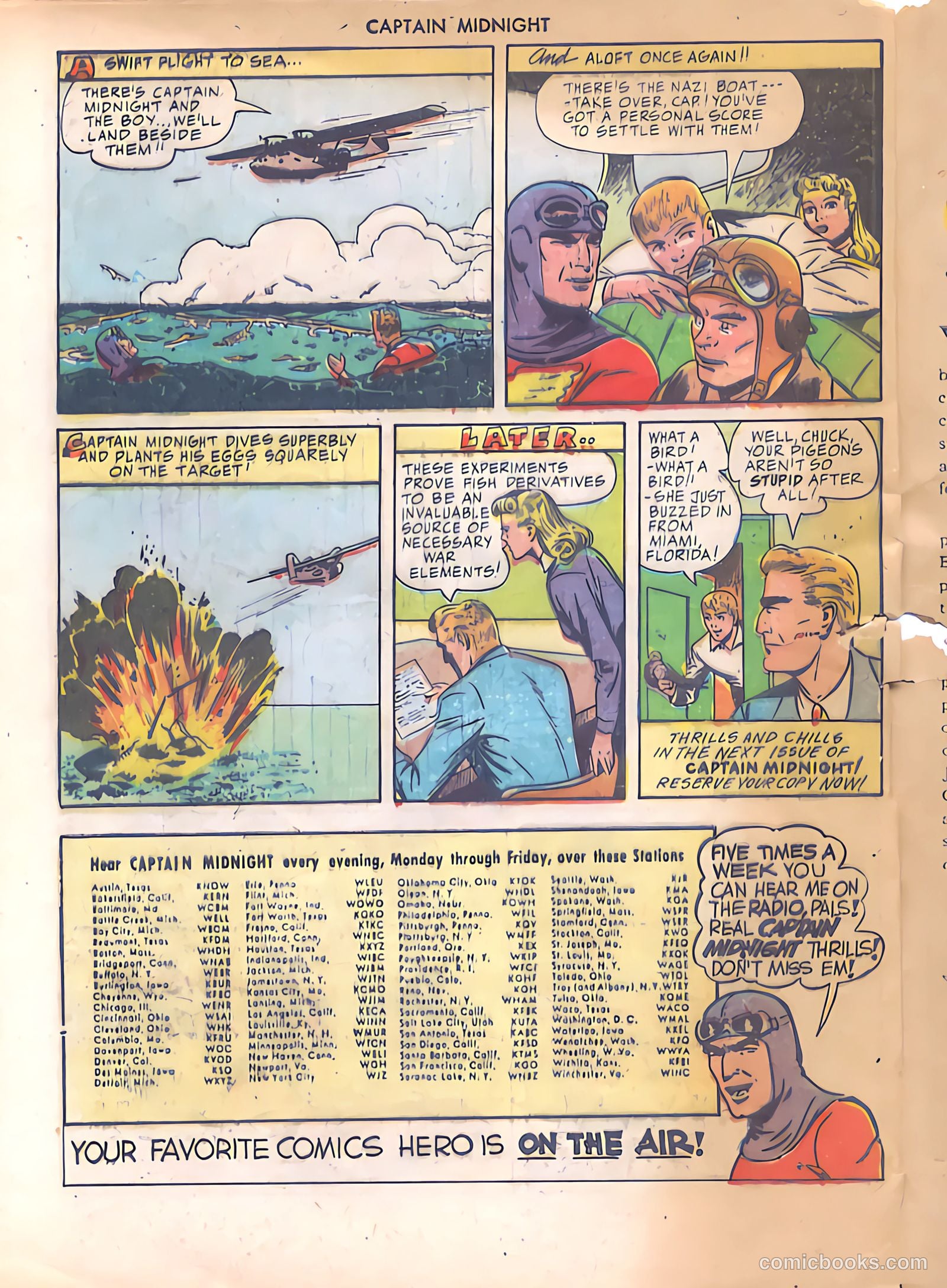 Captain Midnight #22 — page 32 of 36