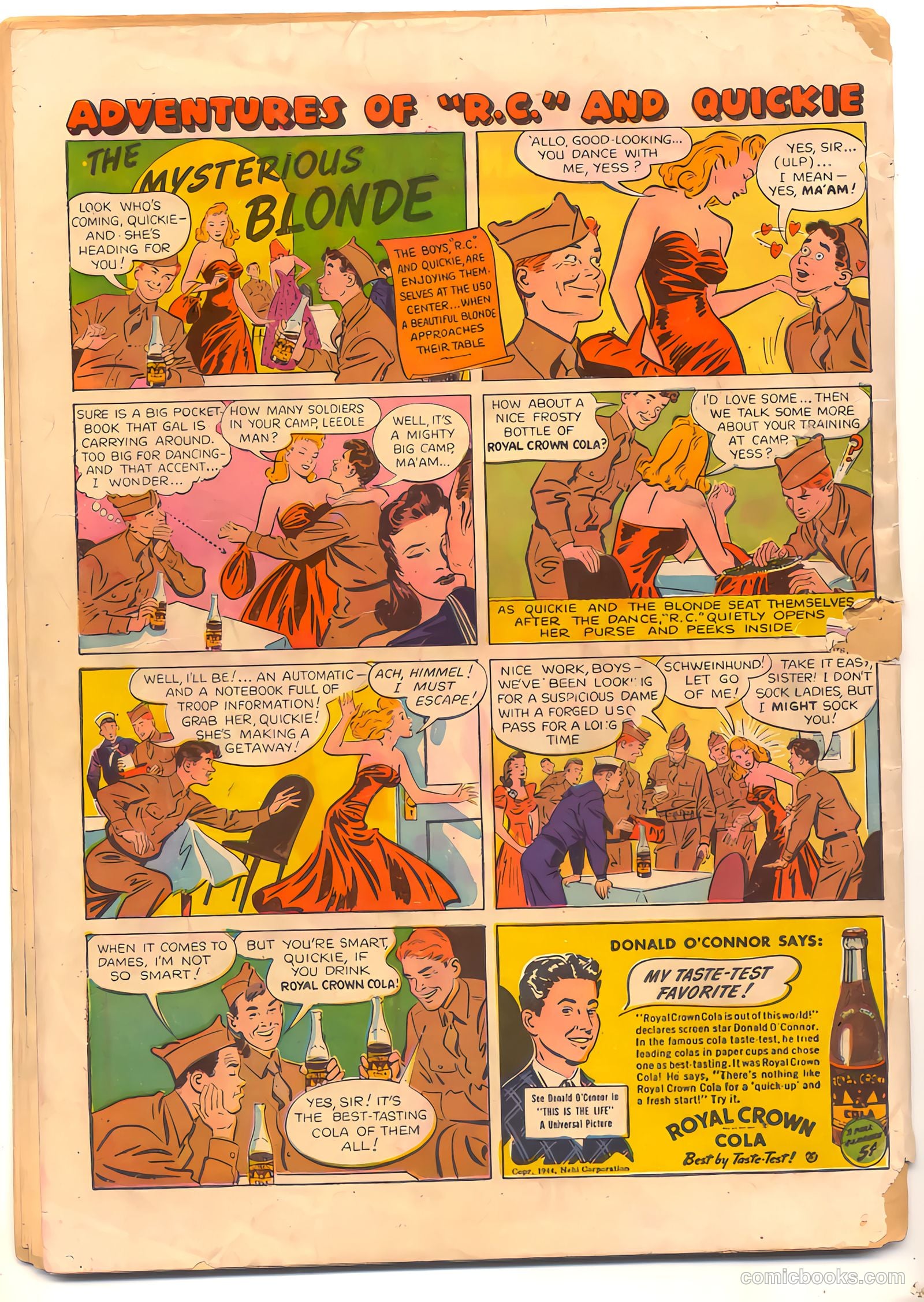 Captain Midnight #22 — page 36 of 36