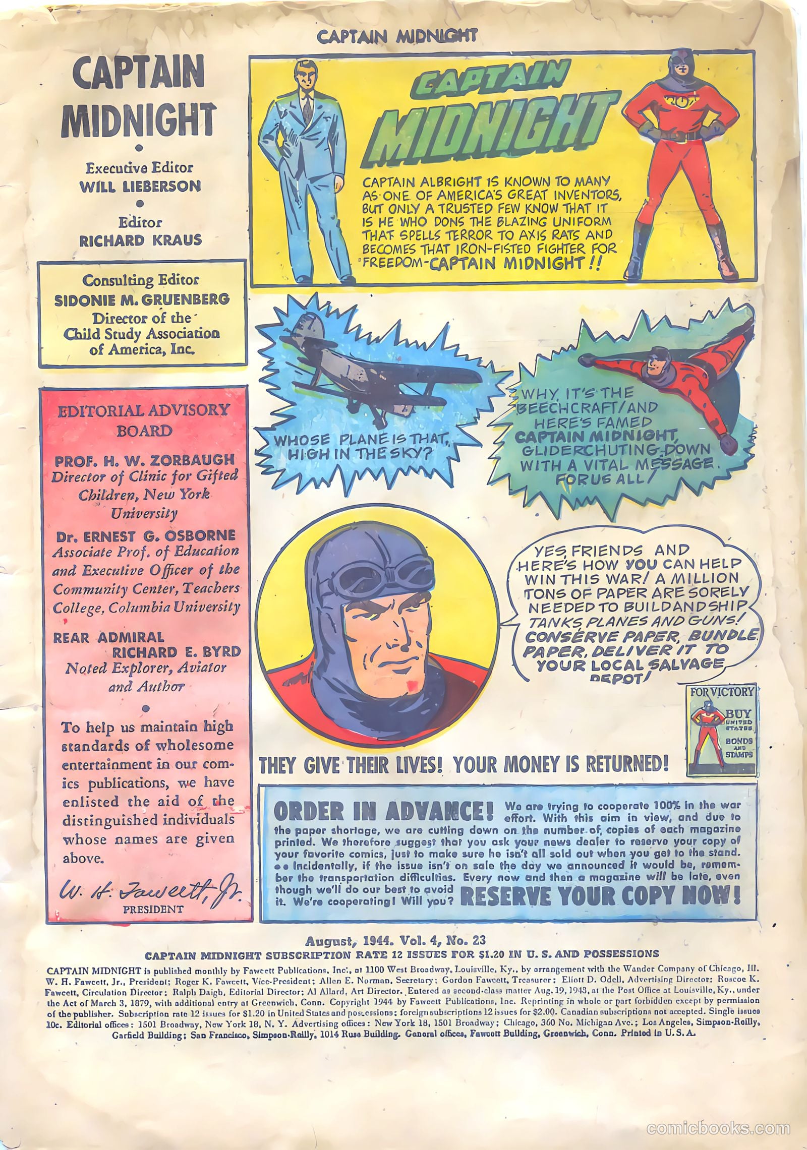 Captain Midnight #23 — page 3 of 36