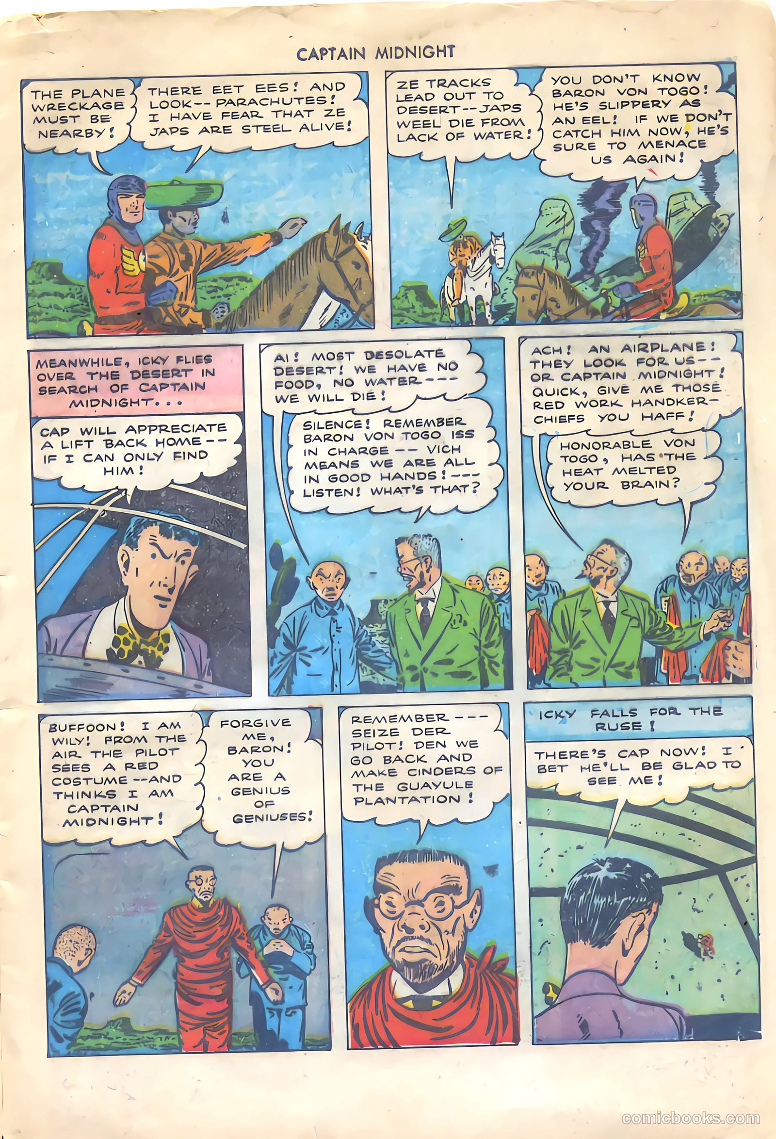Captain Midnight #23 — page 9 of 36