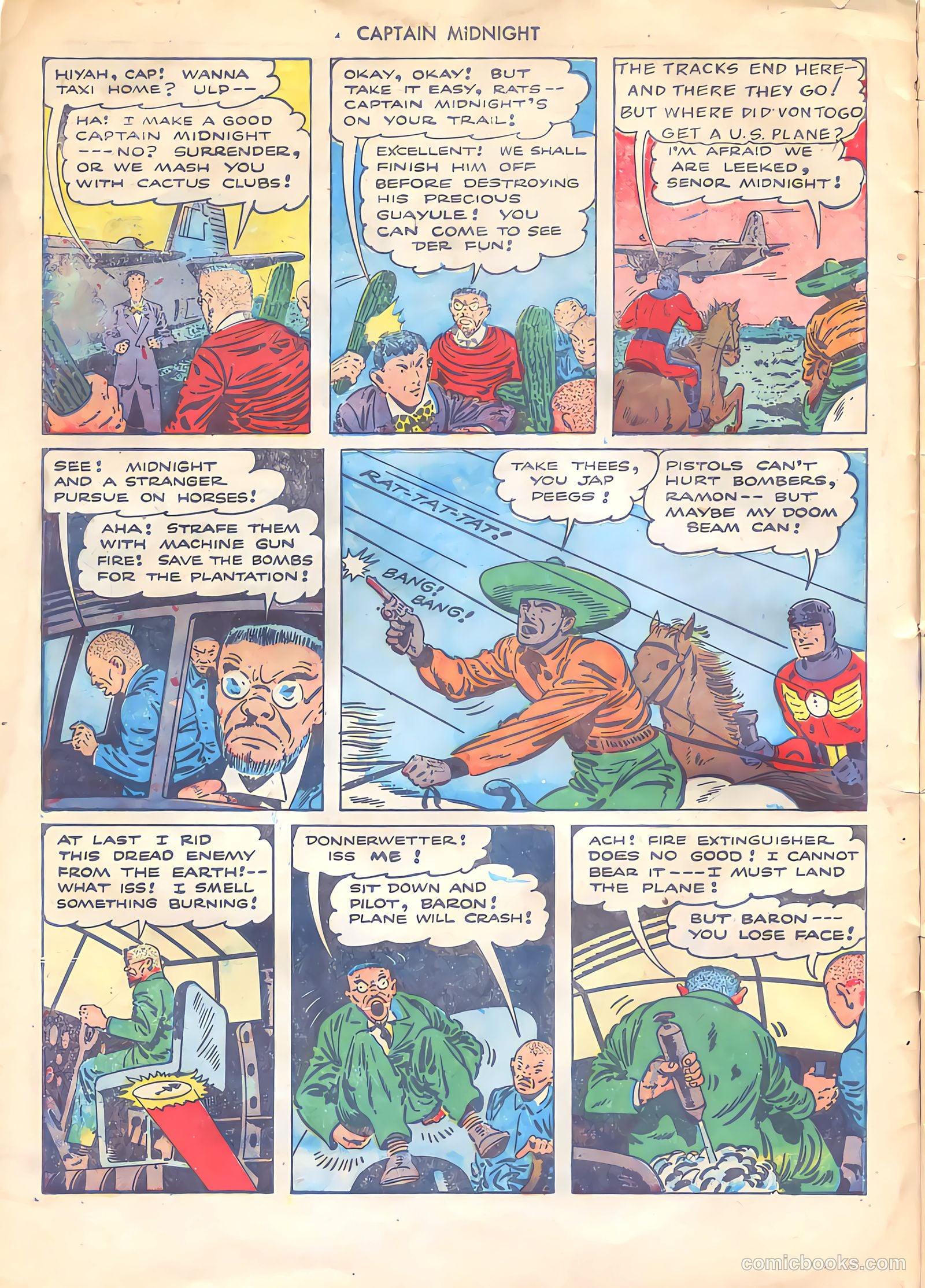 Captain Midnight #23 — page 10 of 36