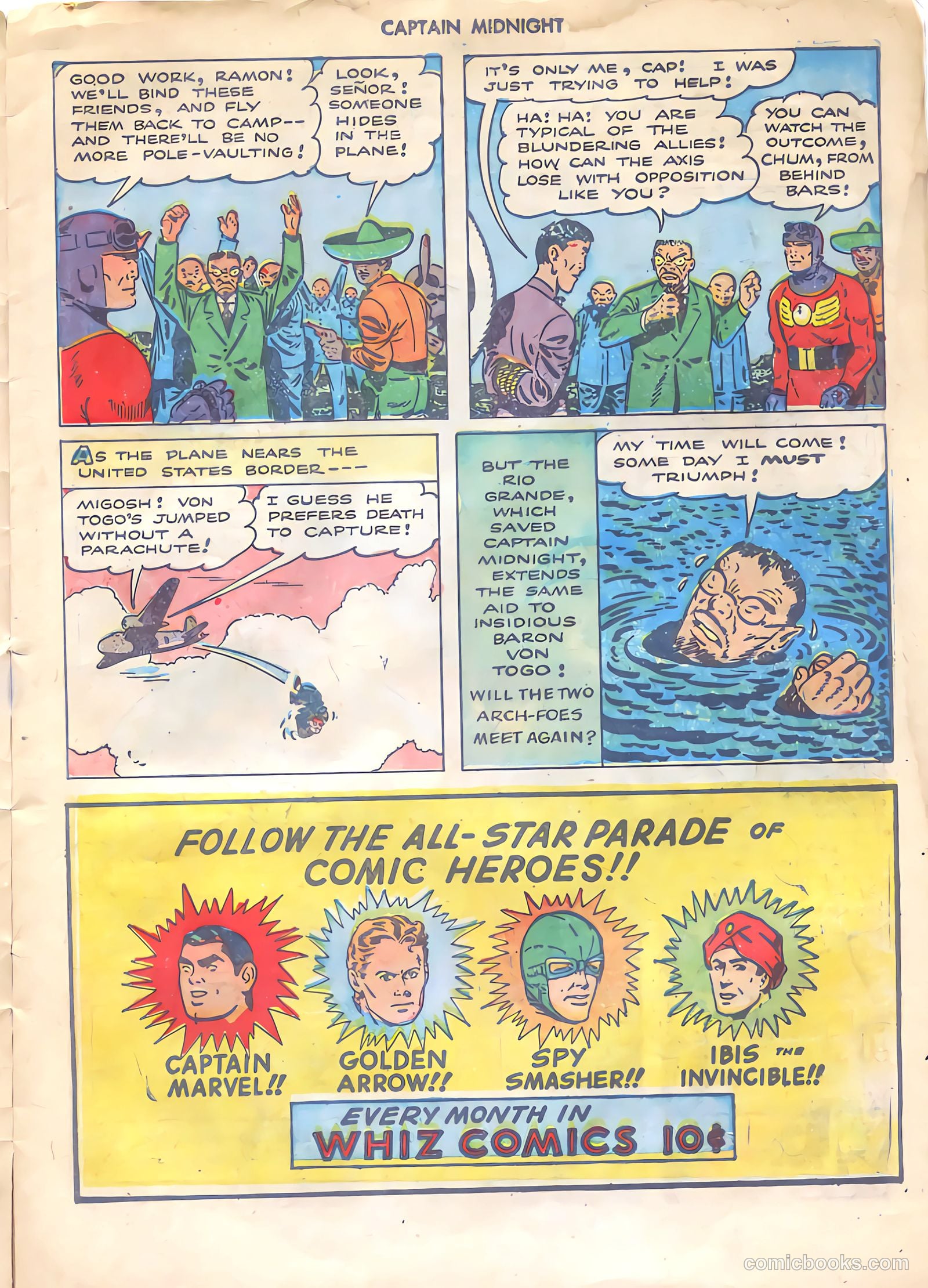 Captain Midnight #23 — page 11 of 36