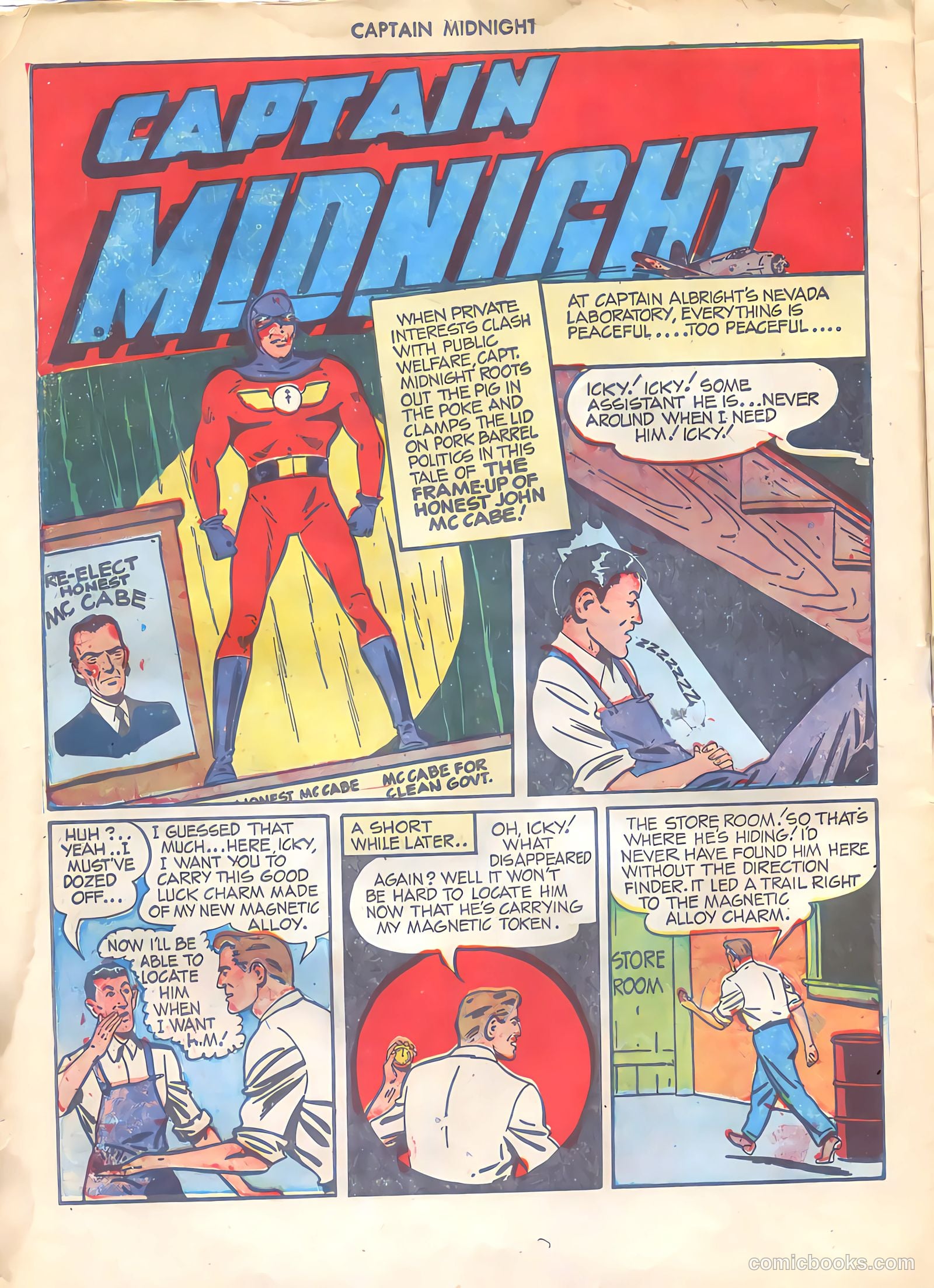 Captain Midnight #23 — page 14 of 36