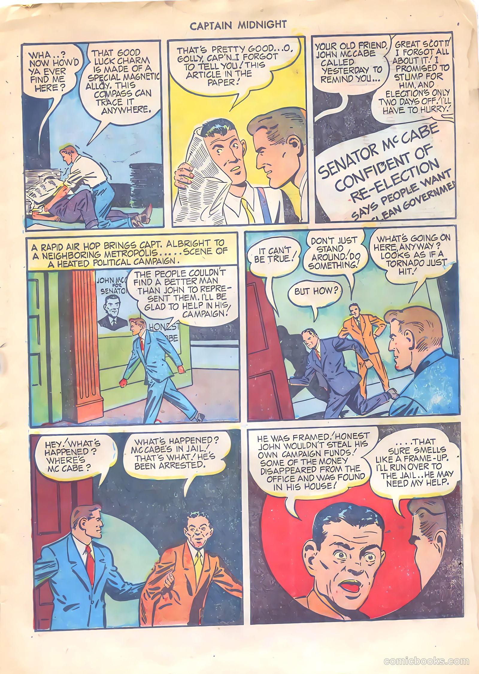 Captain Midnight #23 — page 15 of 36