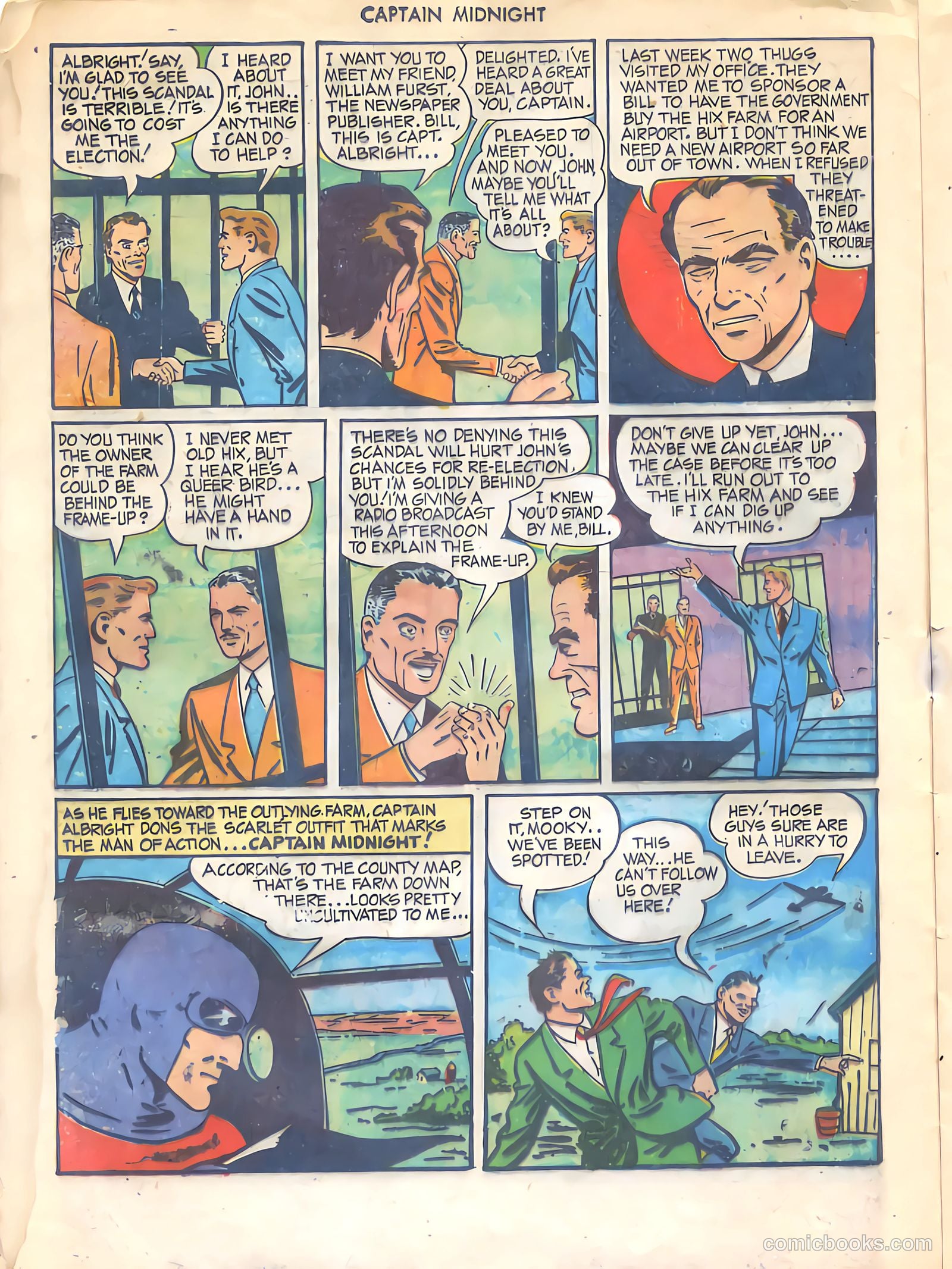 Captain Midnight #23 — page 16 of 36