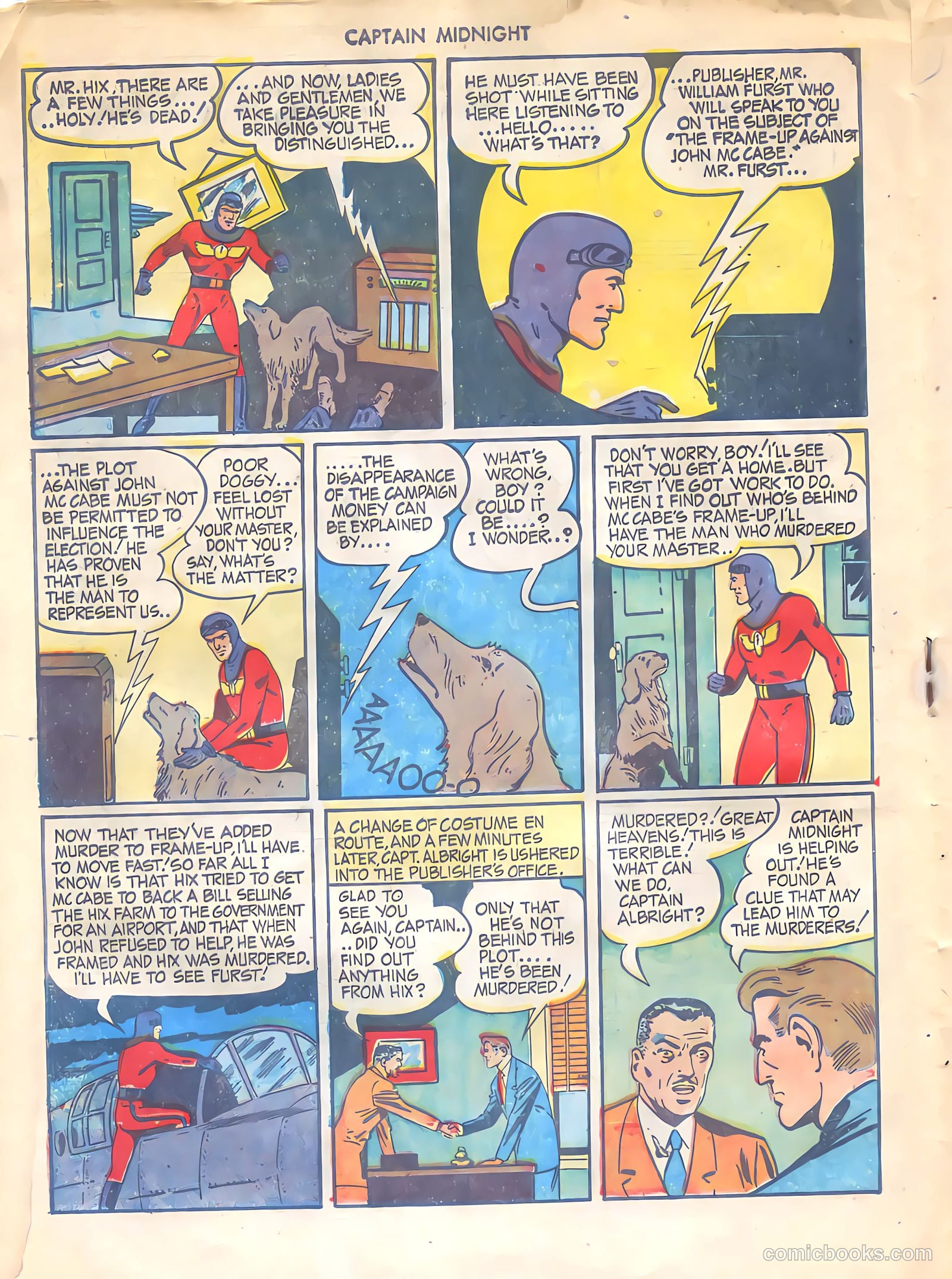Captain Midnight #23 — page 18 of 36