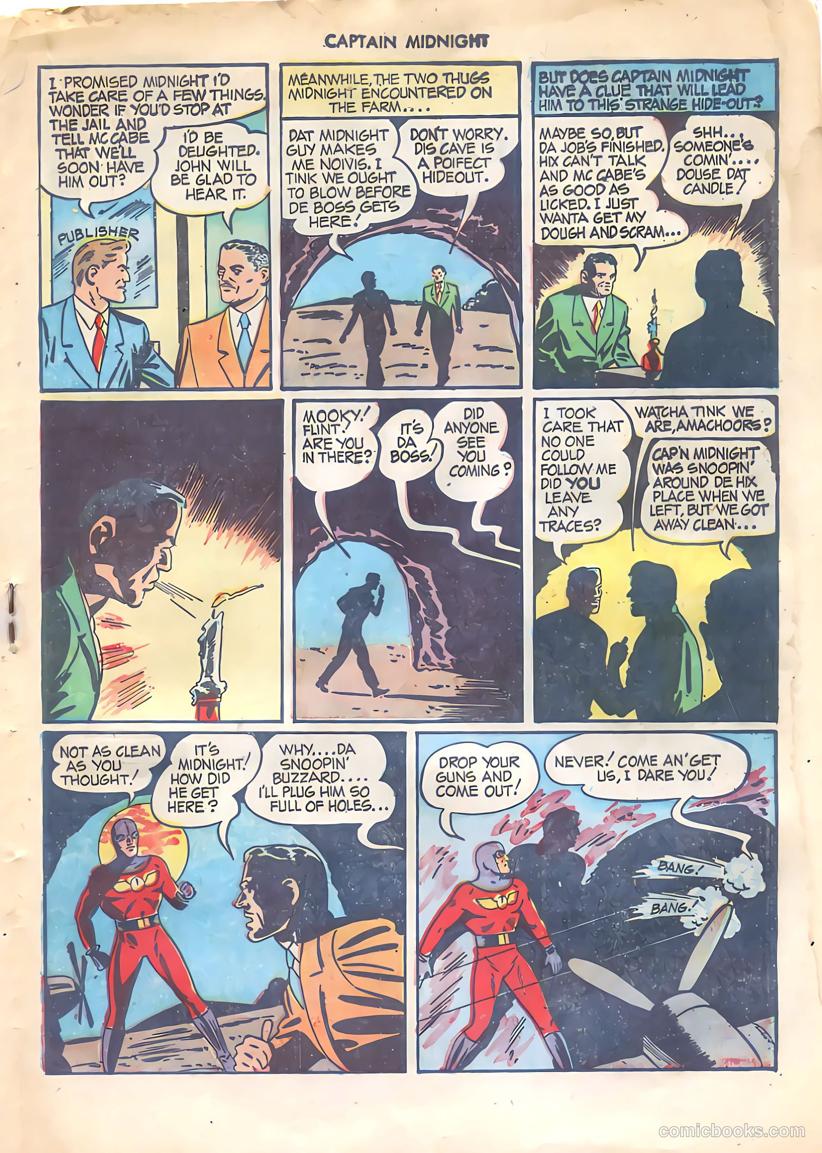 Captain Midnight #23 — page 19 of 36
