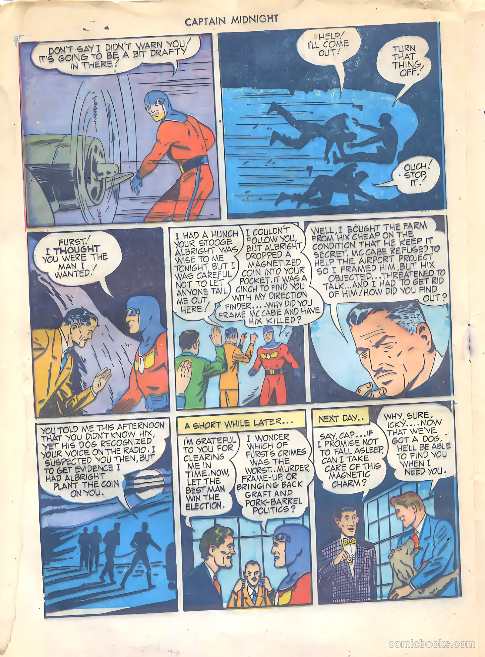 Captain Midnight #23 — page 20 of 36