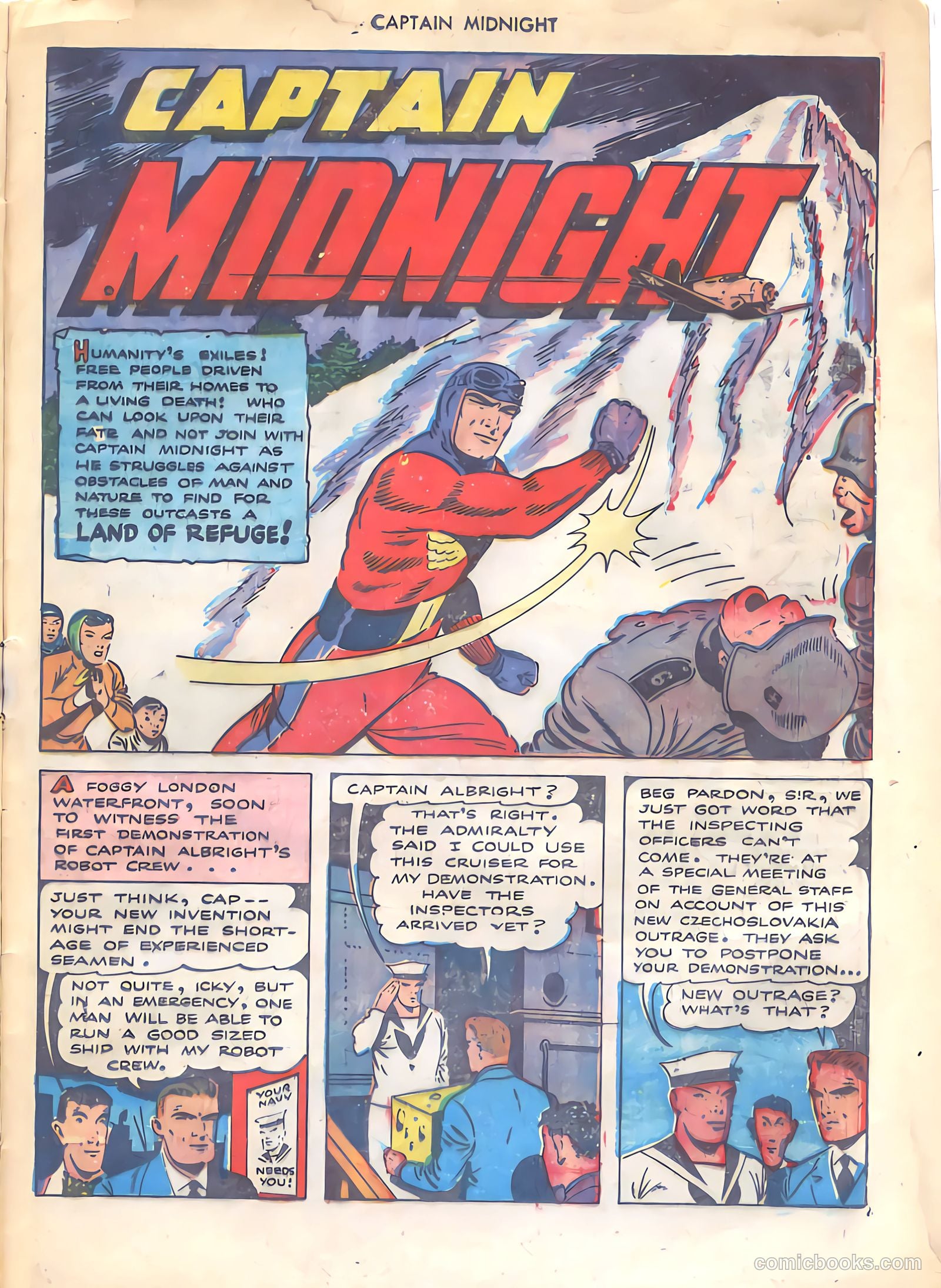 Captain Midnight #23 — page 25 of 36