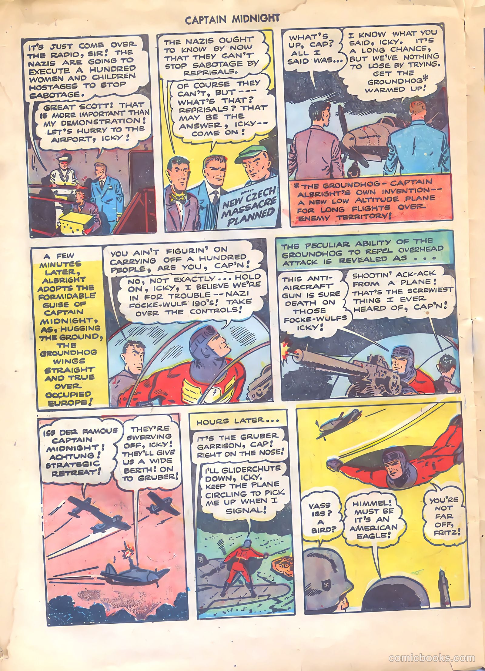 Captain Midnight #23 — page 26 of 36