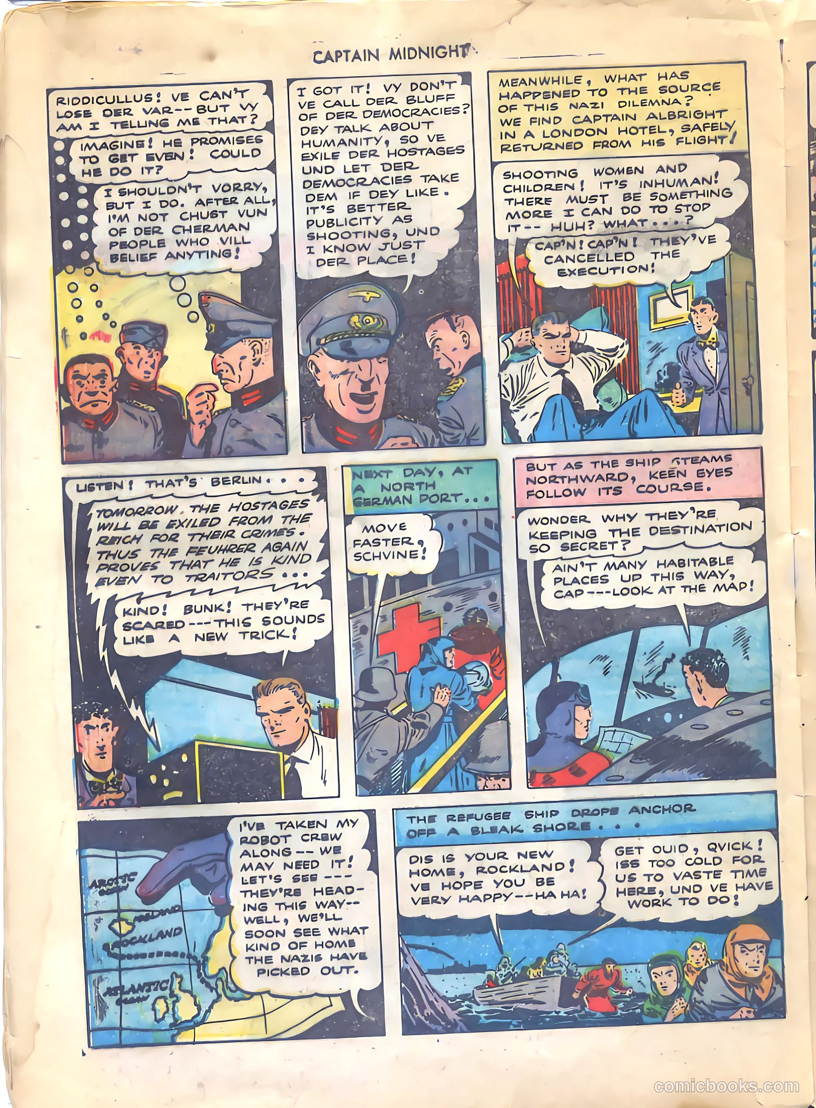 Captain Midnight #23 — page 28 of 36