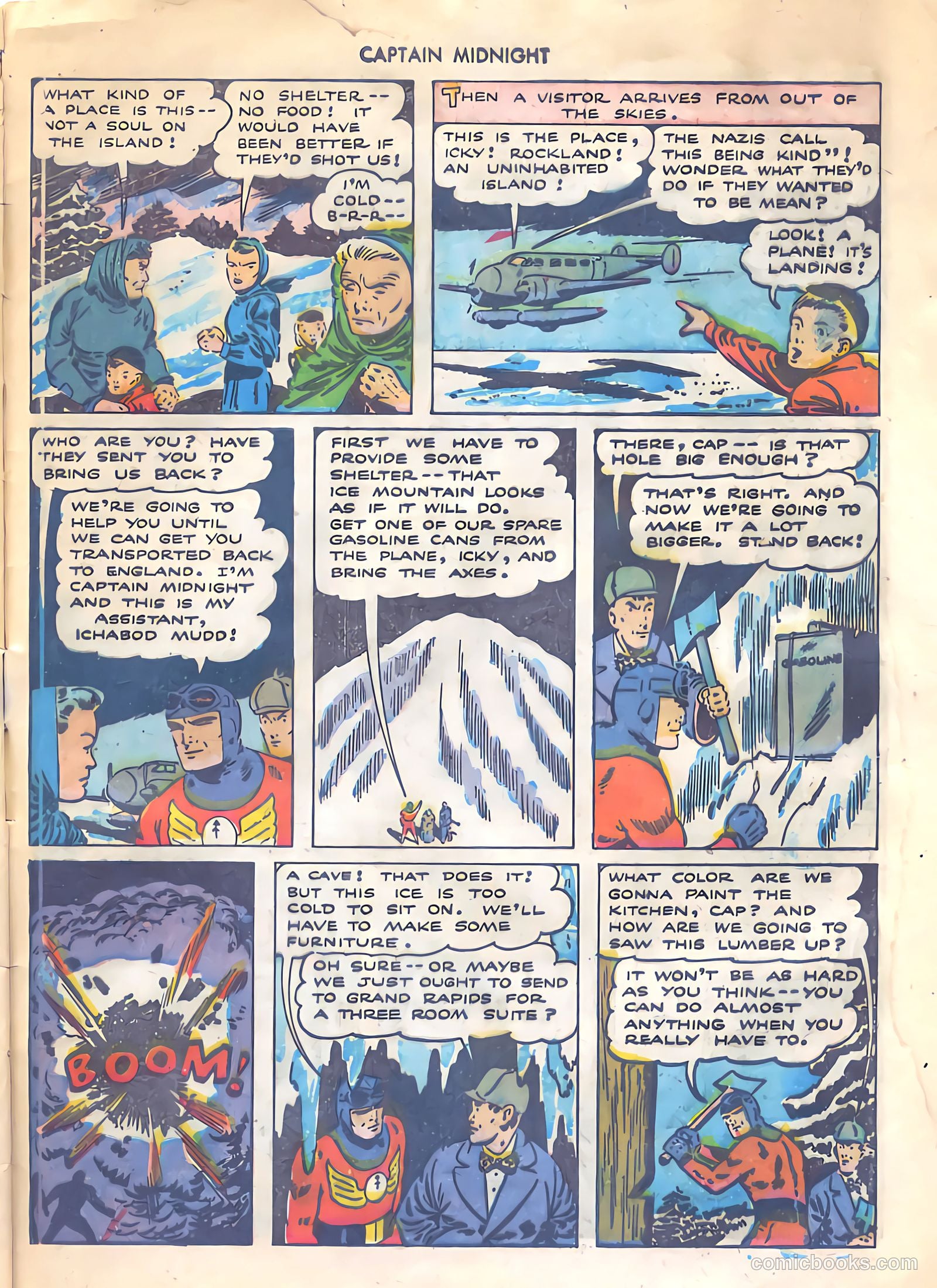 Captain Midnight #23 — page 29 of 36
