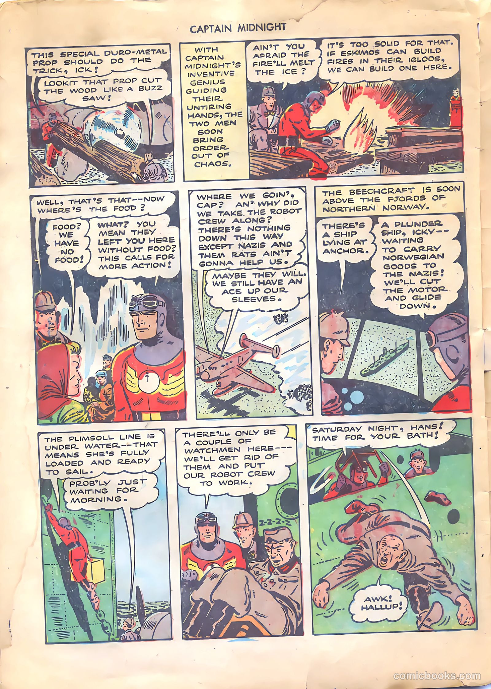 Captain Midnight #23 — page 30 of 36