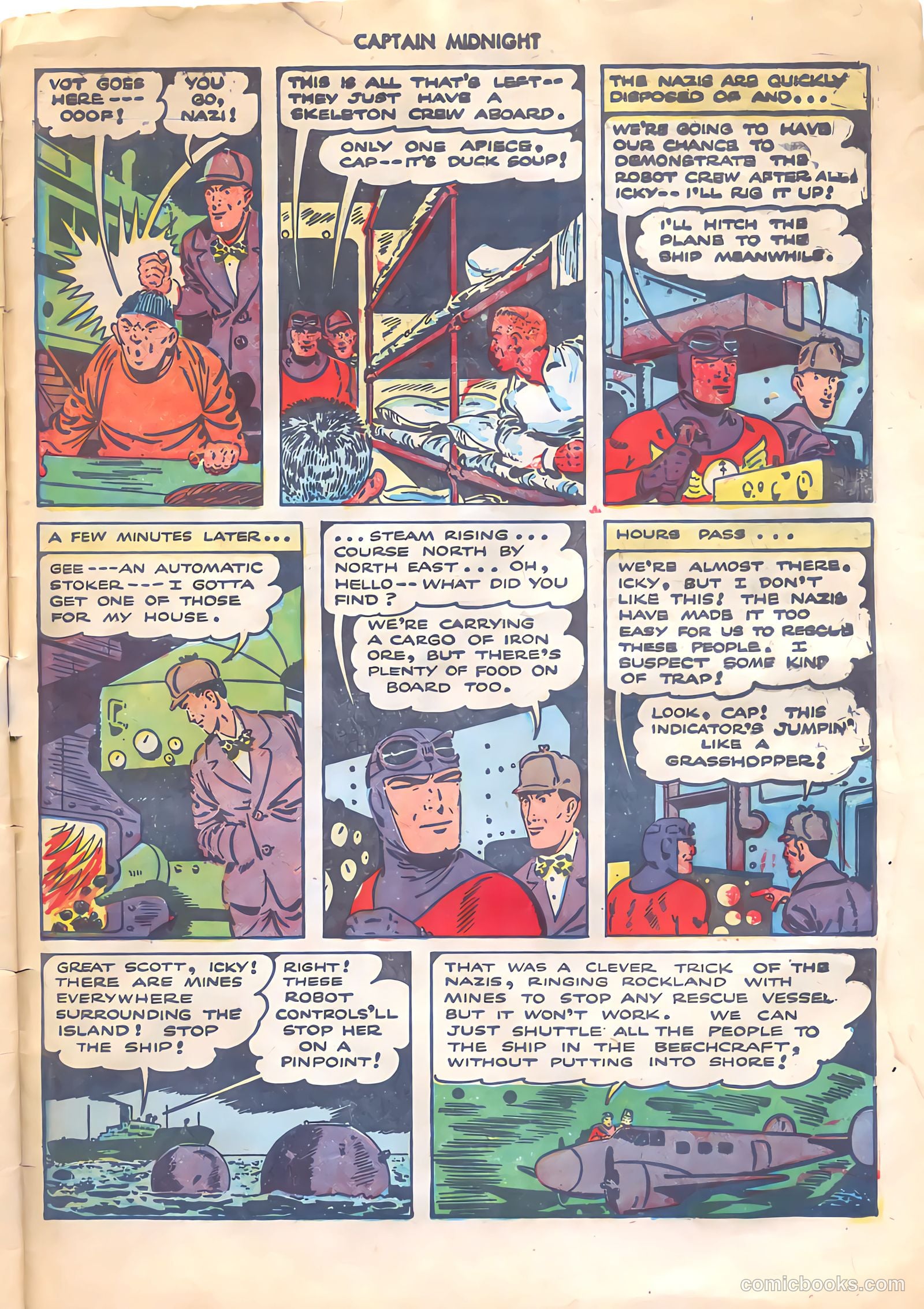 Captain Midnight #23 — page 31 of 36