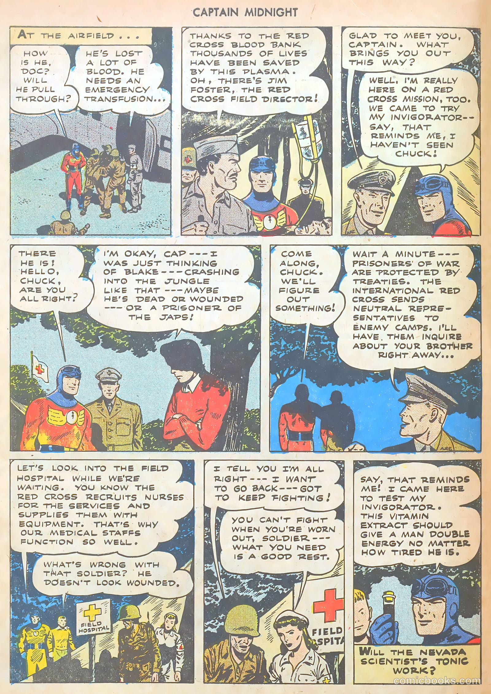 Captain Midnight #24 — page 6 of 36