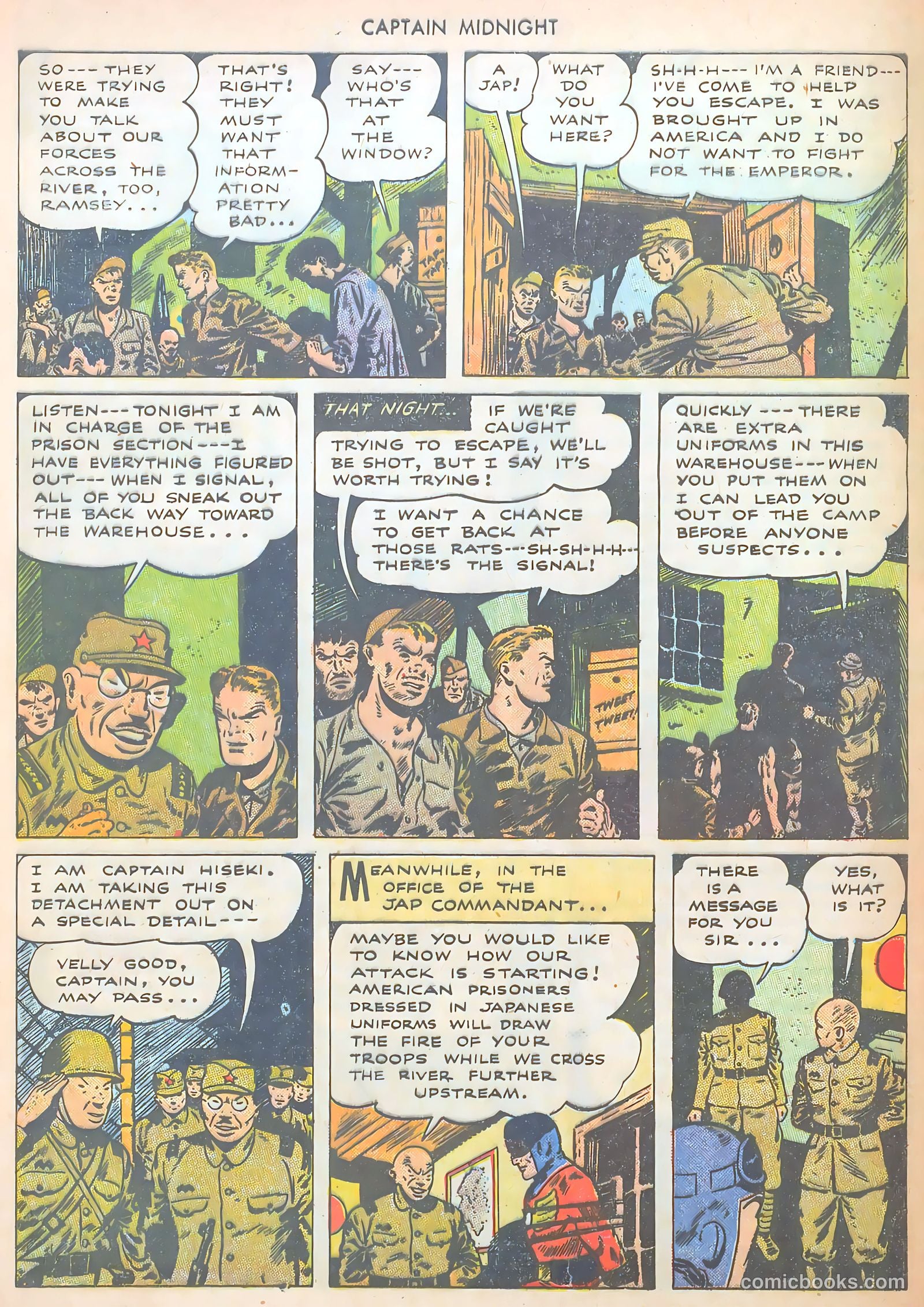 Captain Midnight #24 — page 8 of 36